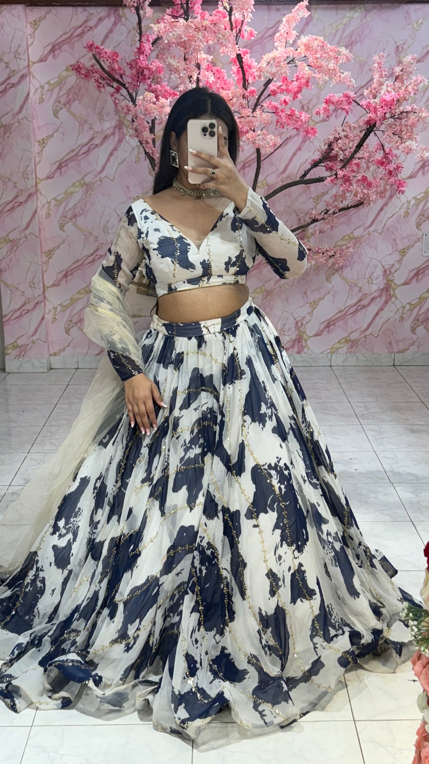 Beautiful flairy lehenga 373