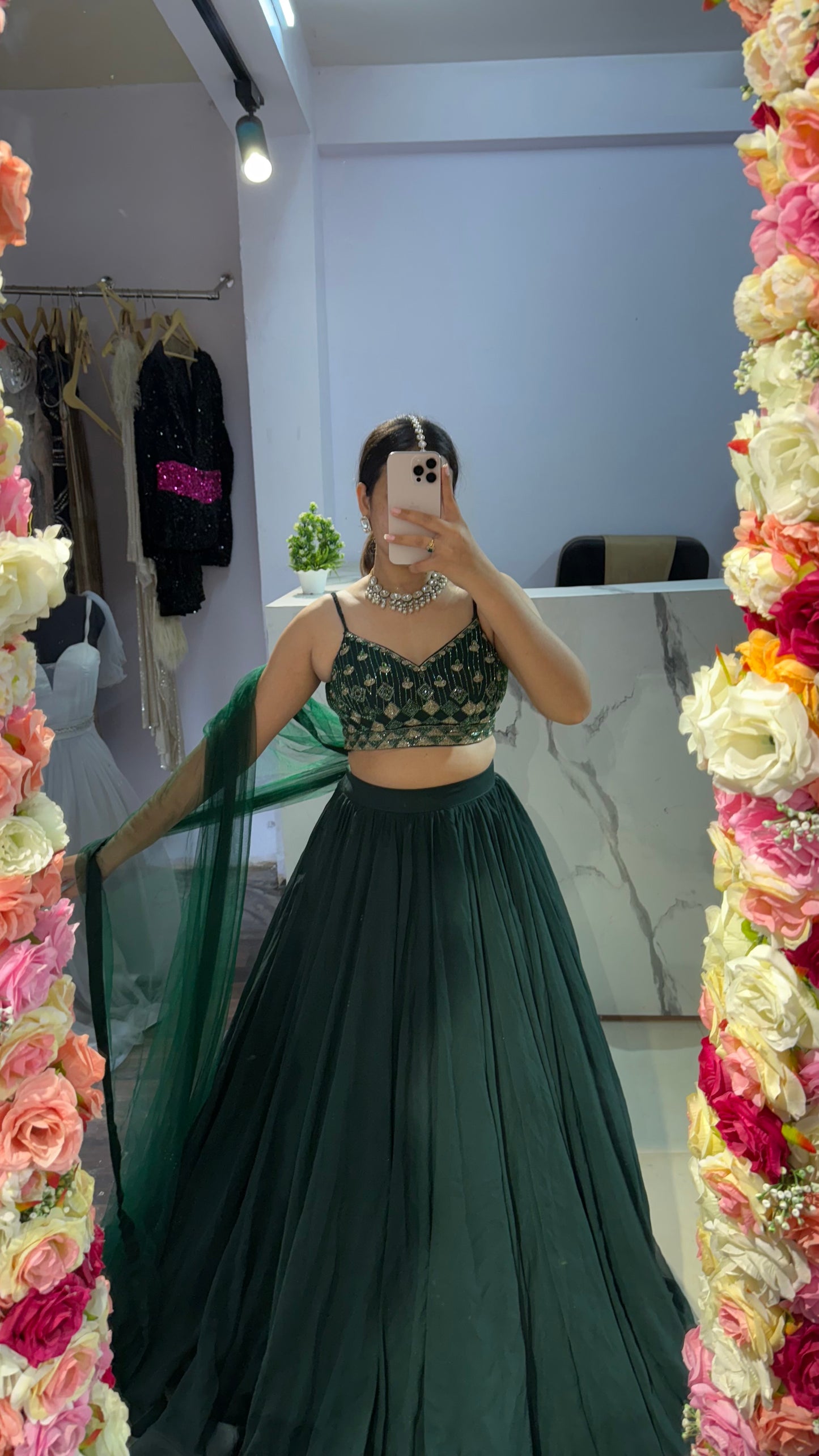 Beautiful flairy lehenga 285