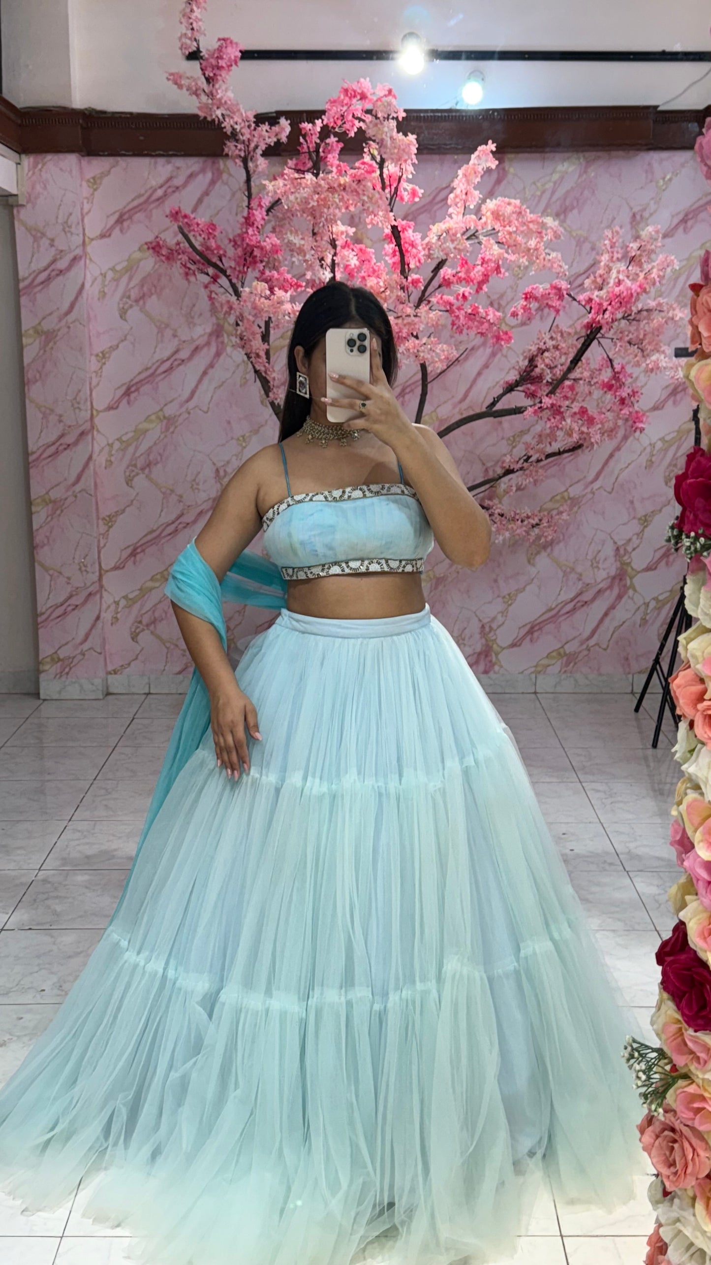 Beautiful flairy lehenga 372