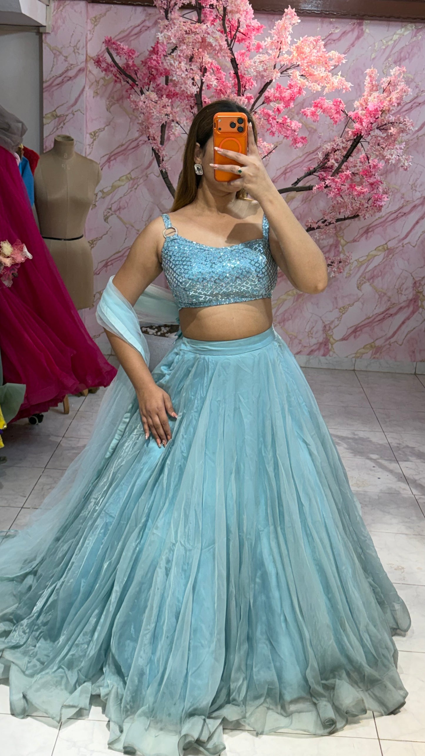 Beautiful flairy lehenga 475