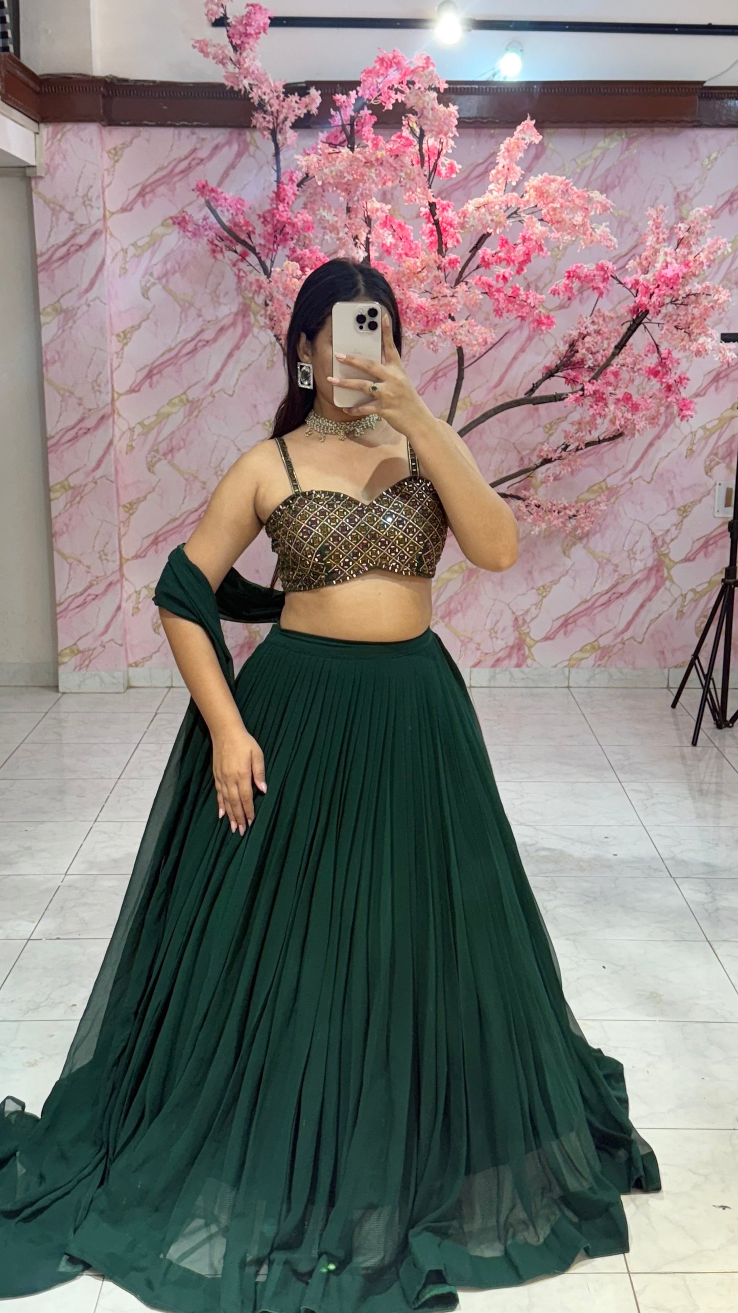 Beautiful flairy lehenga 357