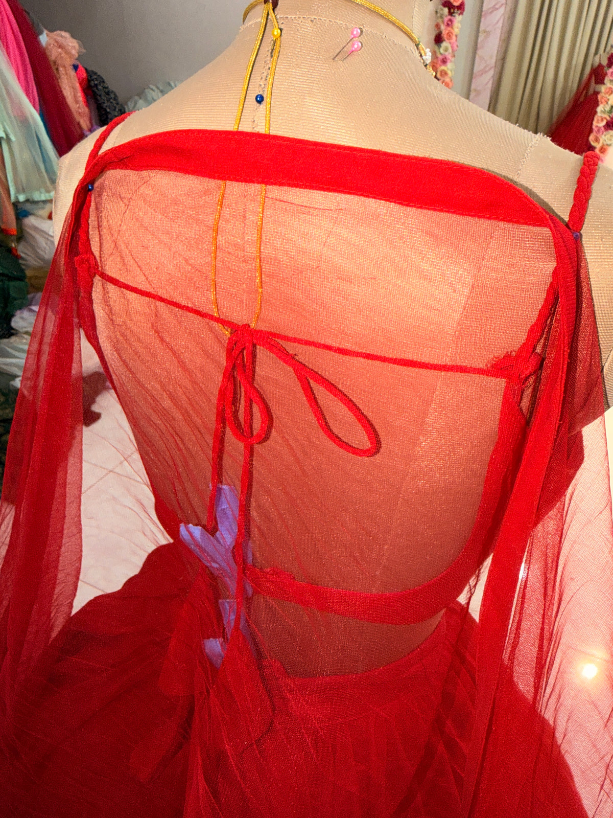 Mirror lehenga 4348