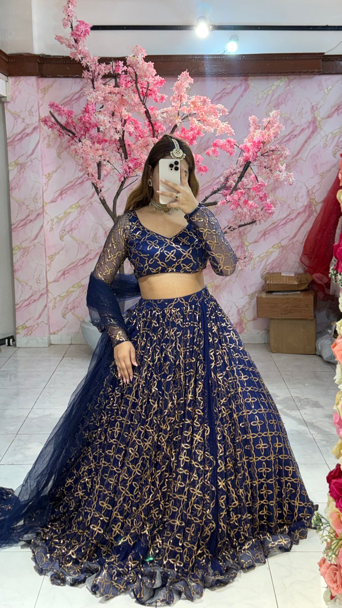 Beautiful flairy lehenga 410