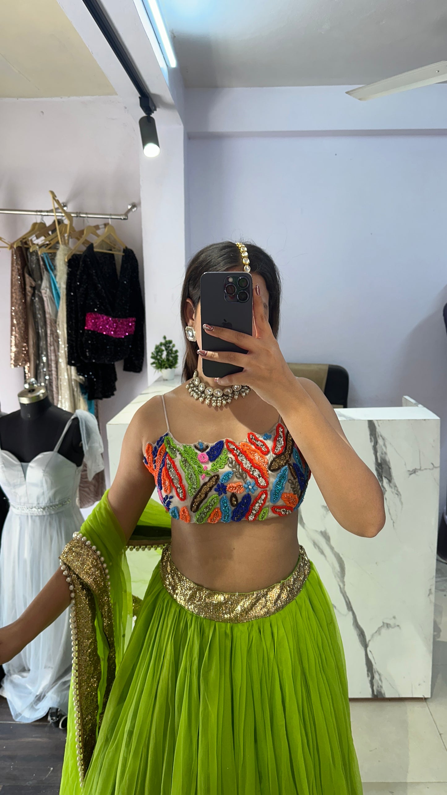 Beautiful flairy lehenga 230