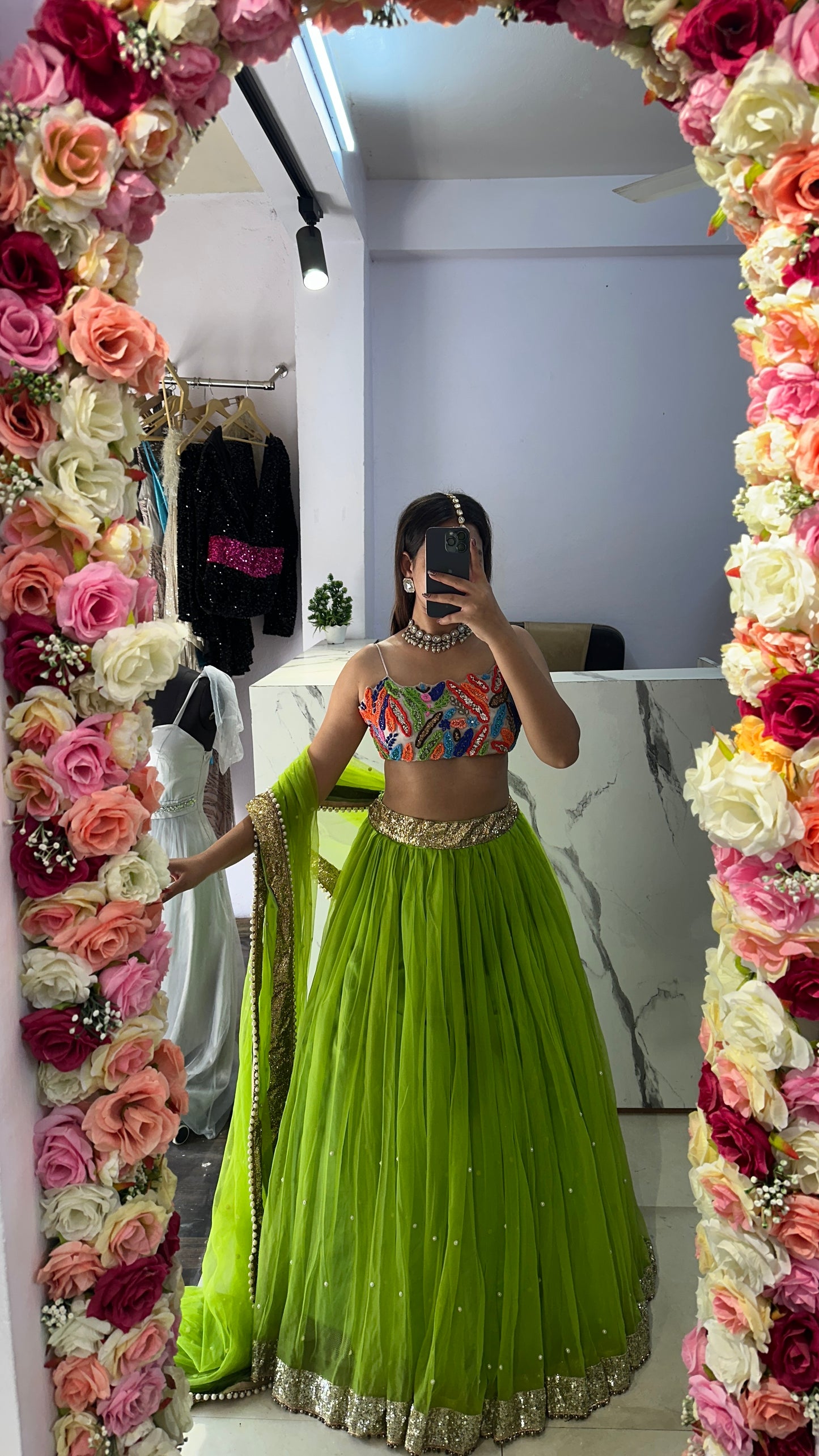 Beautiful flairy lehenga 230