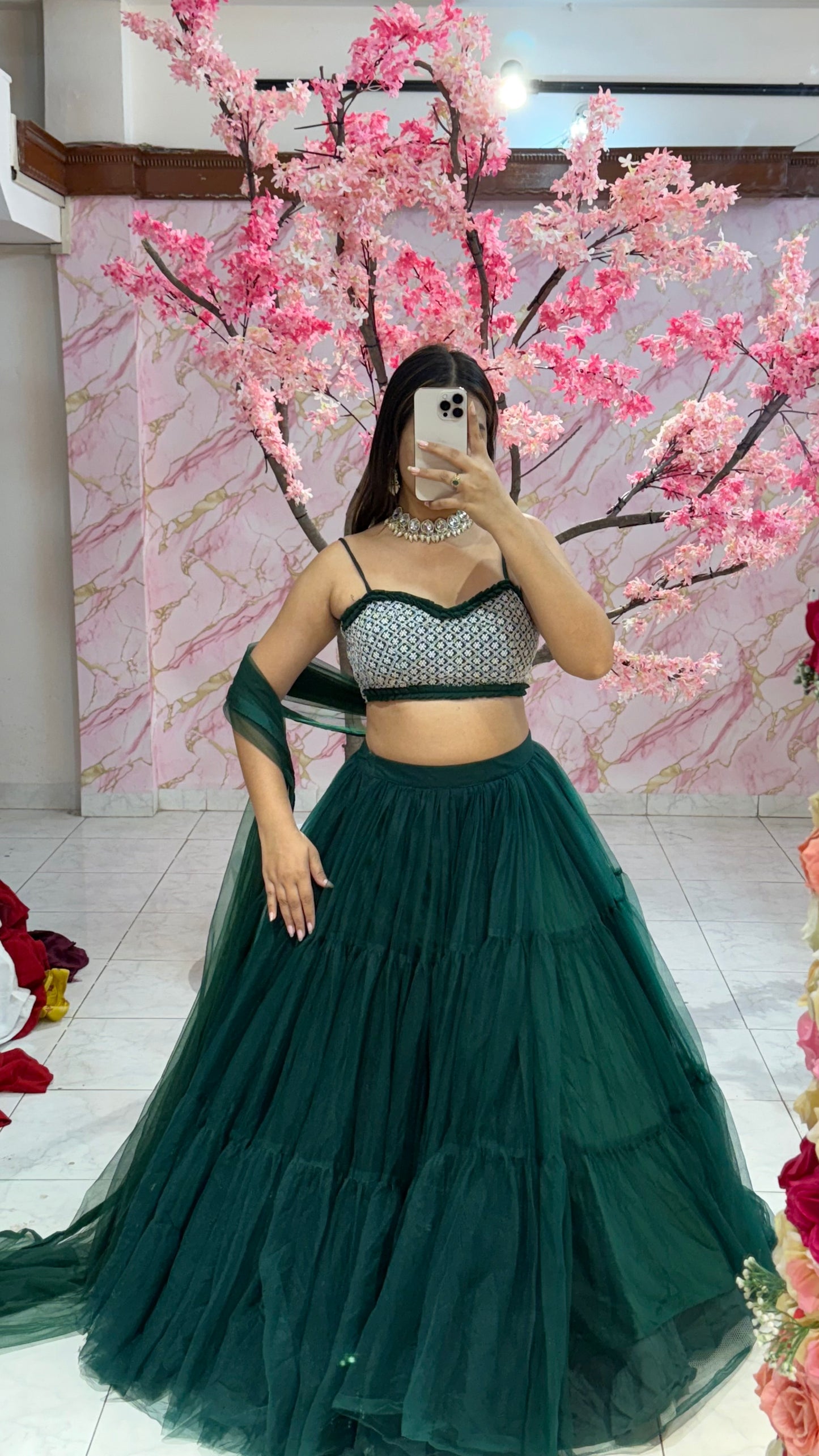 Beautiful flairy lehenga 366