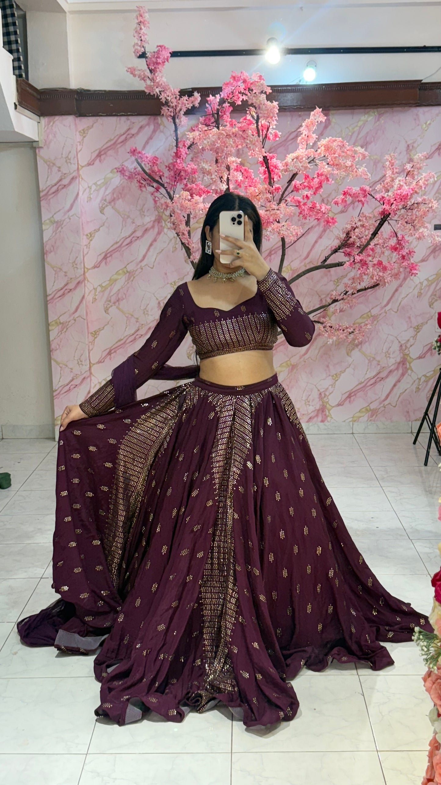 Beautiful flairy lehenga 358