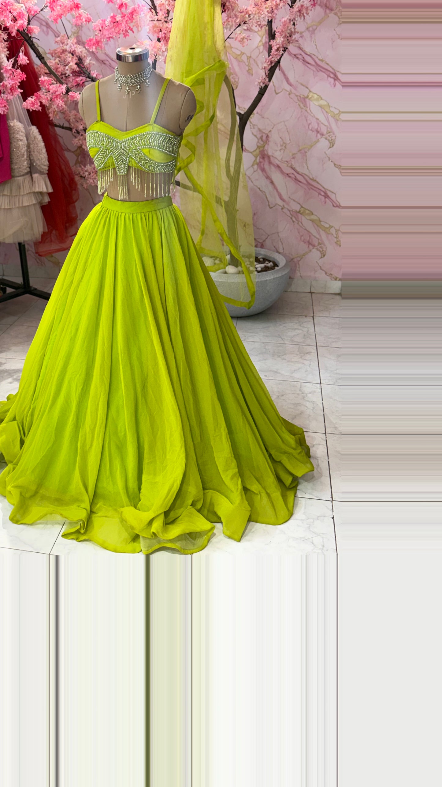 Beautiful flairy lehenga 446