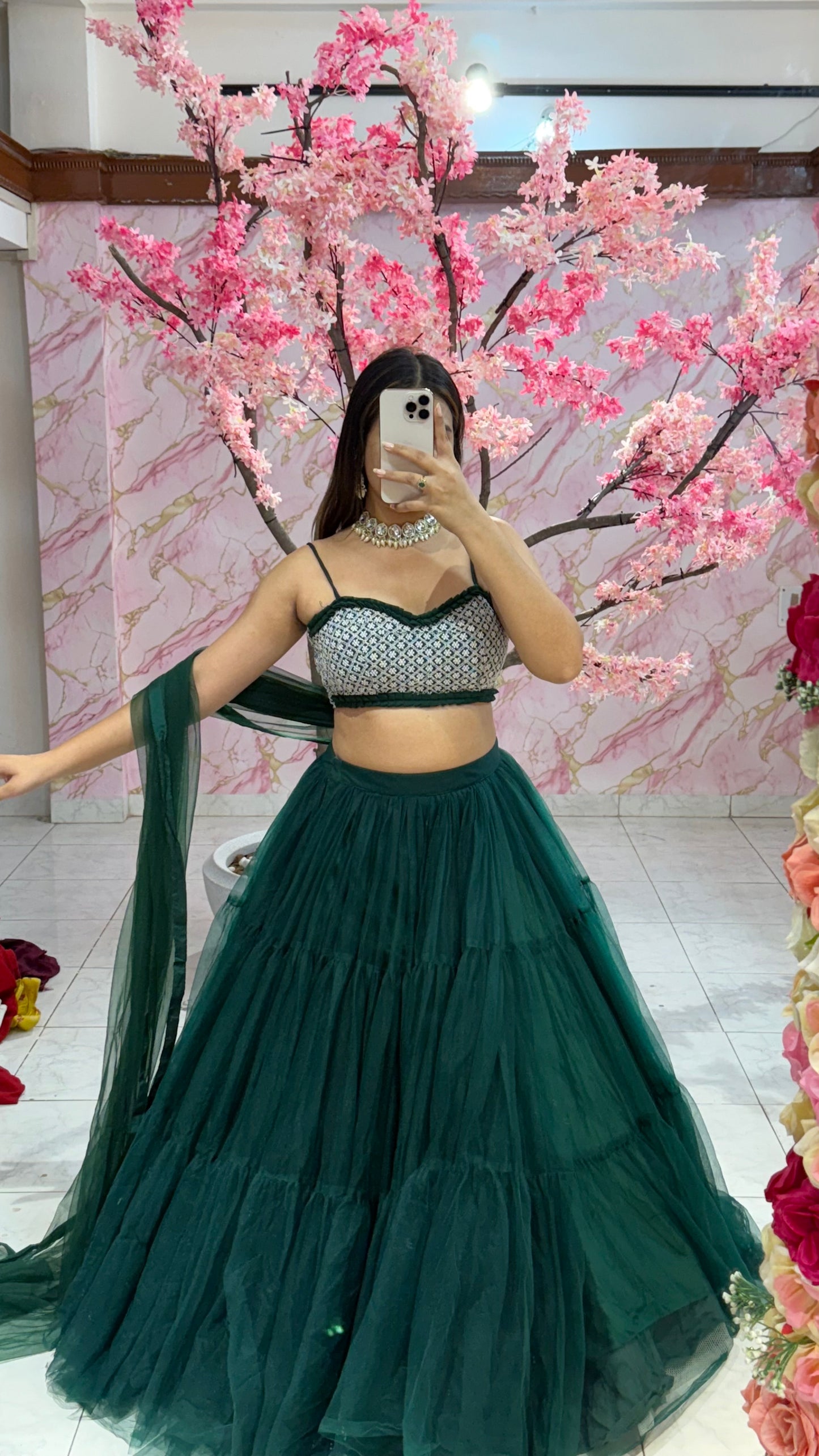 Beautiful flairy lehenga 366