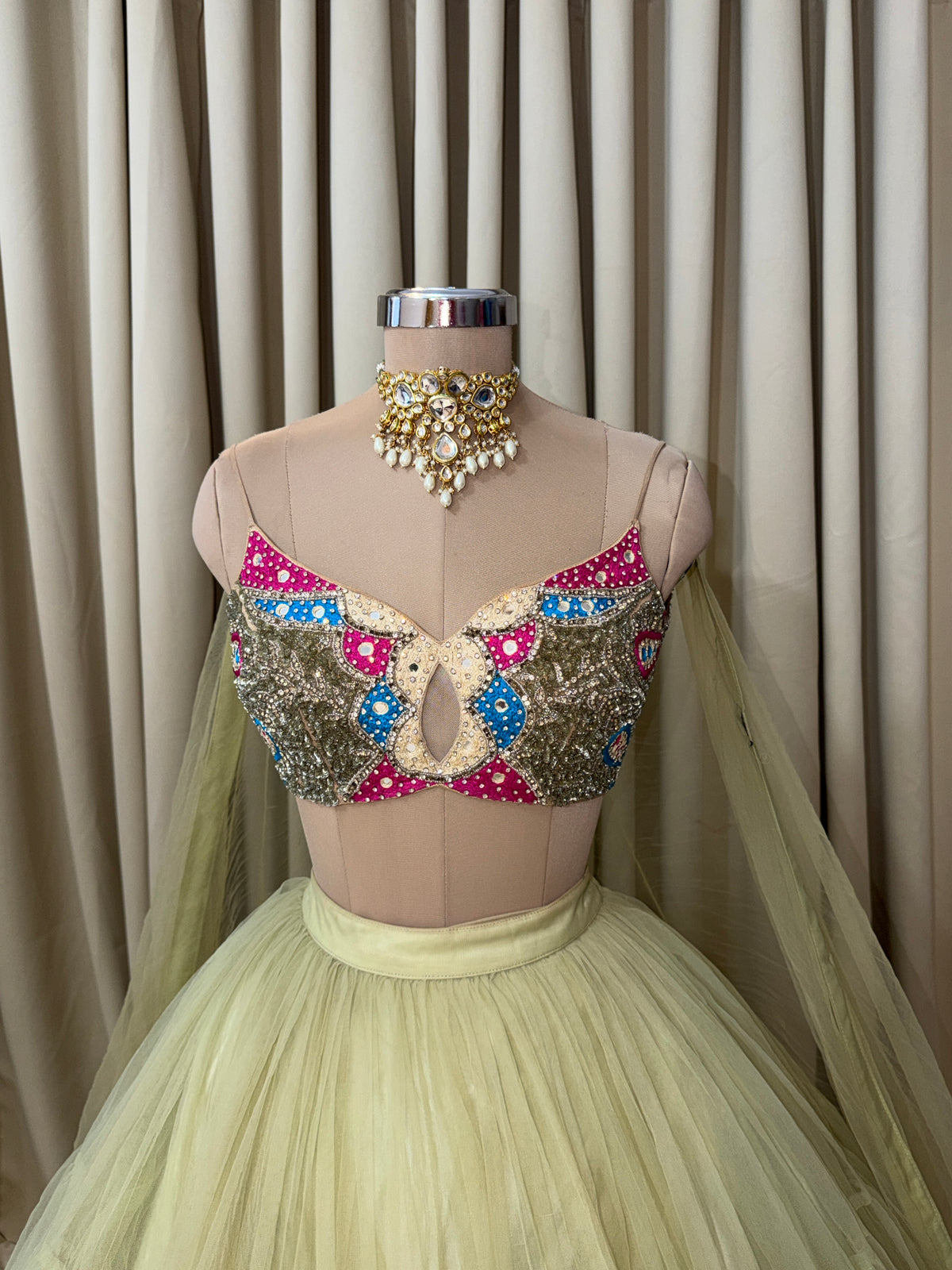 Wedding lehenga 4378