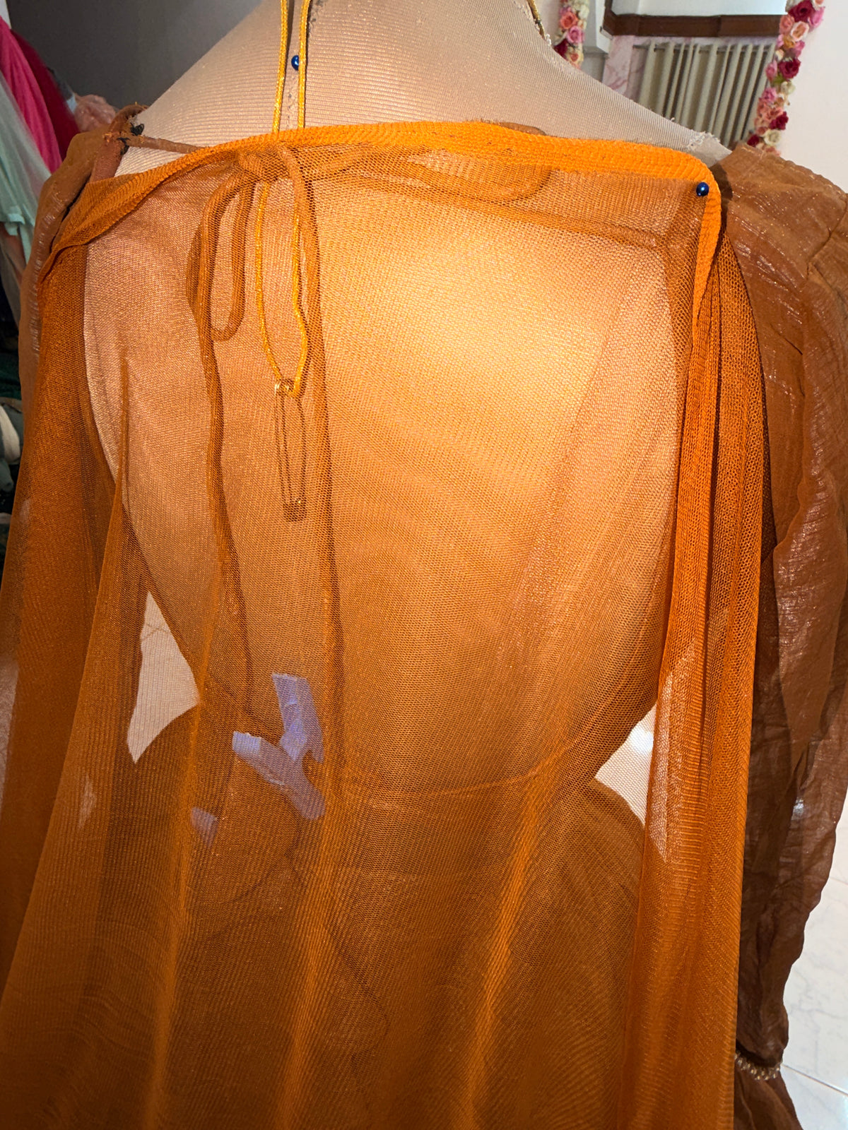 Mirror lehenga 4347