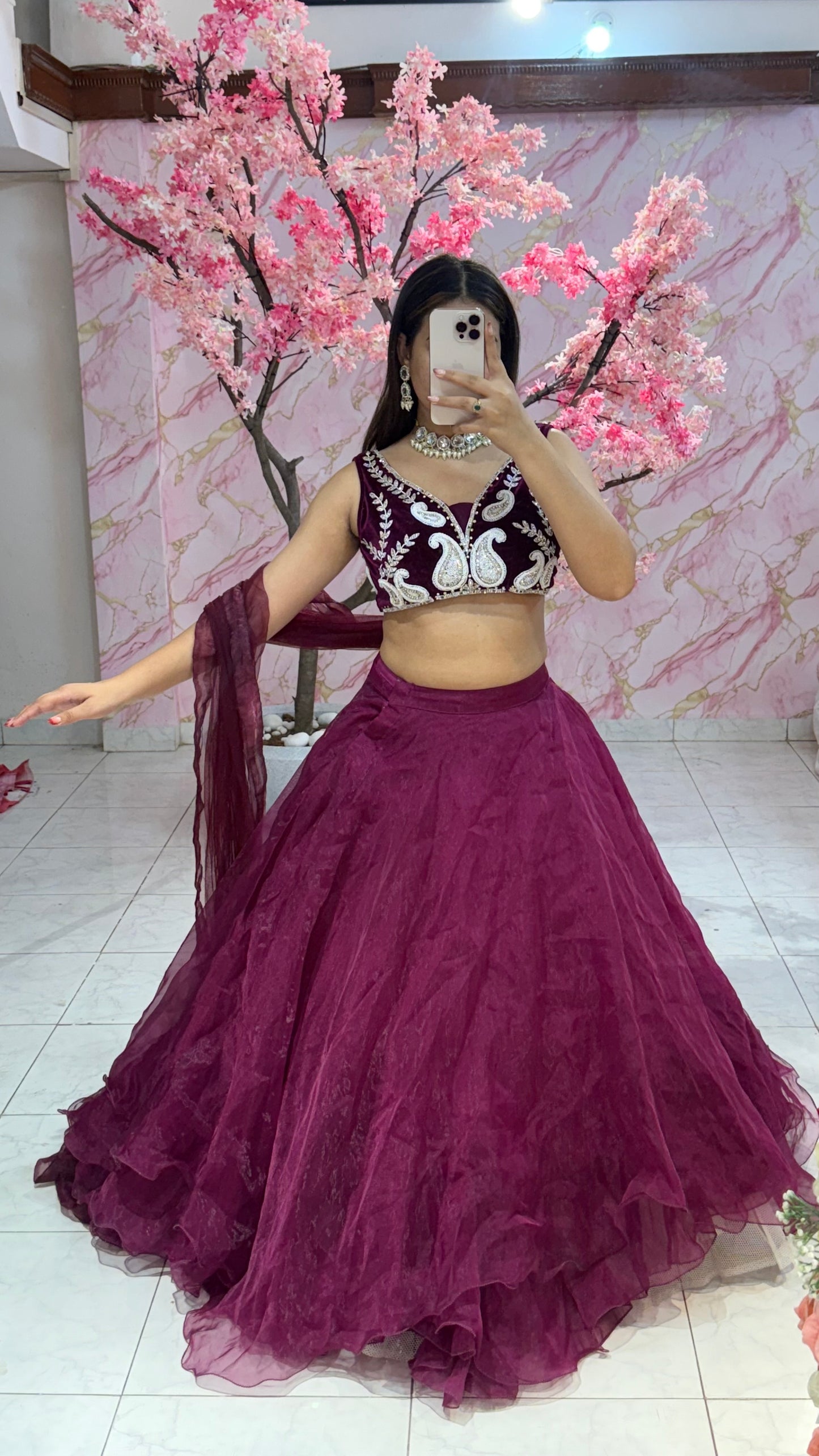 Beautiful flairy lehenga 331