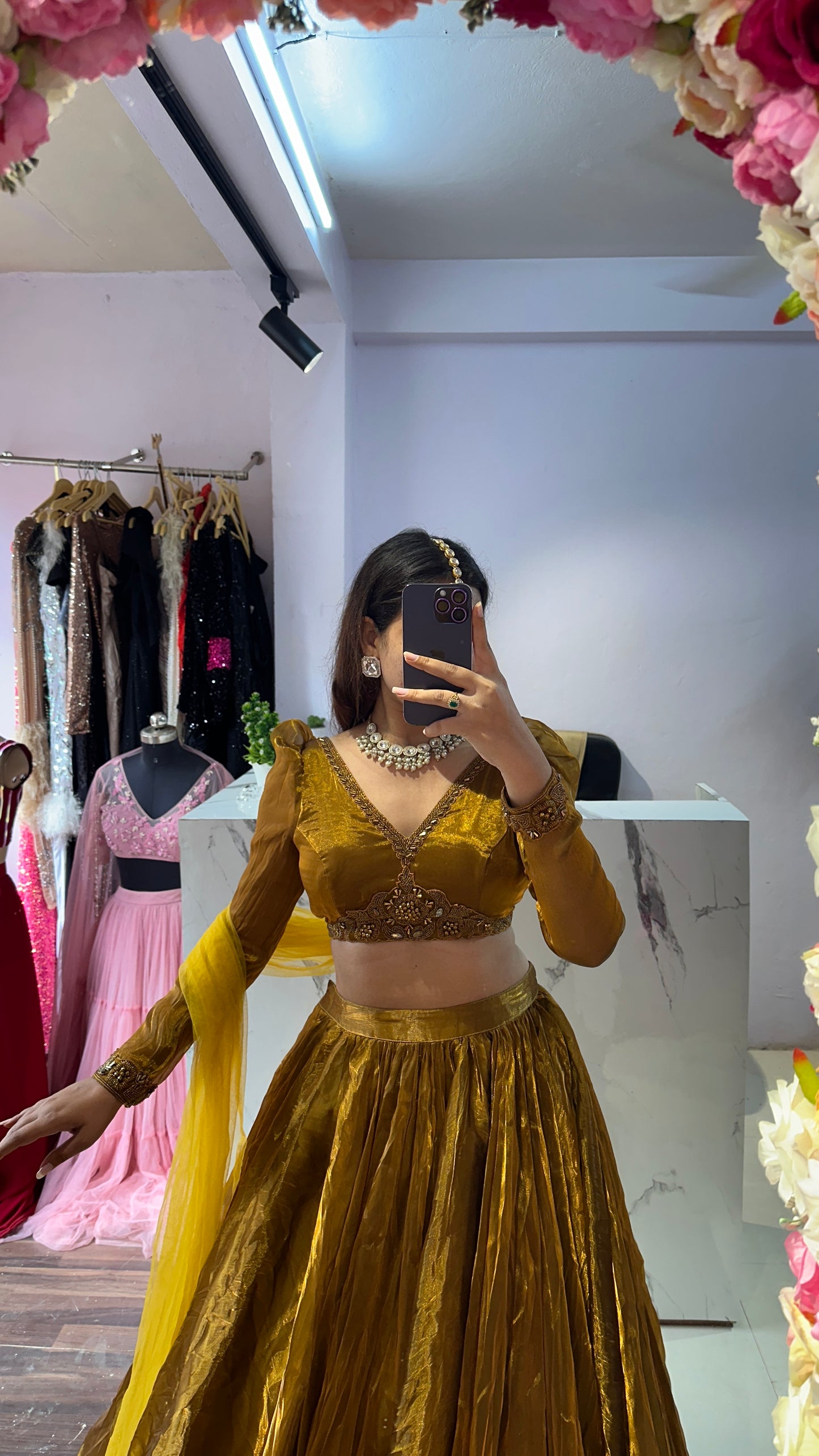 Beautiful embellished Premium Lehenga 043