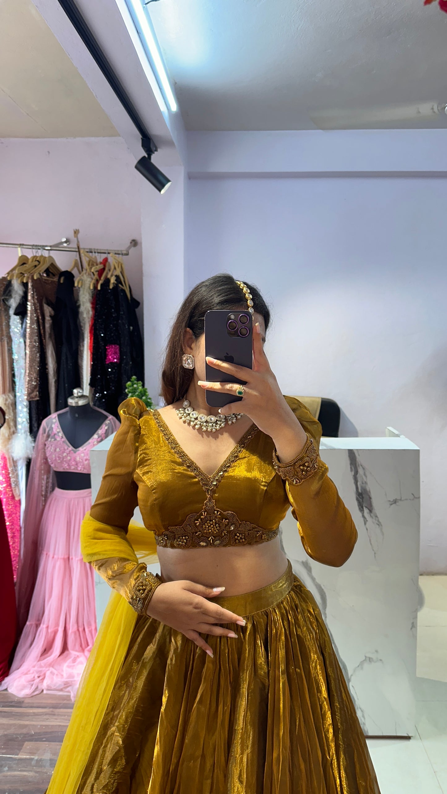 Beautiful embellished Premium Lehenga 043