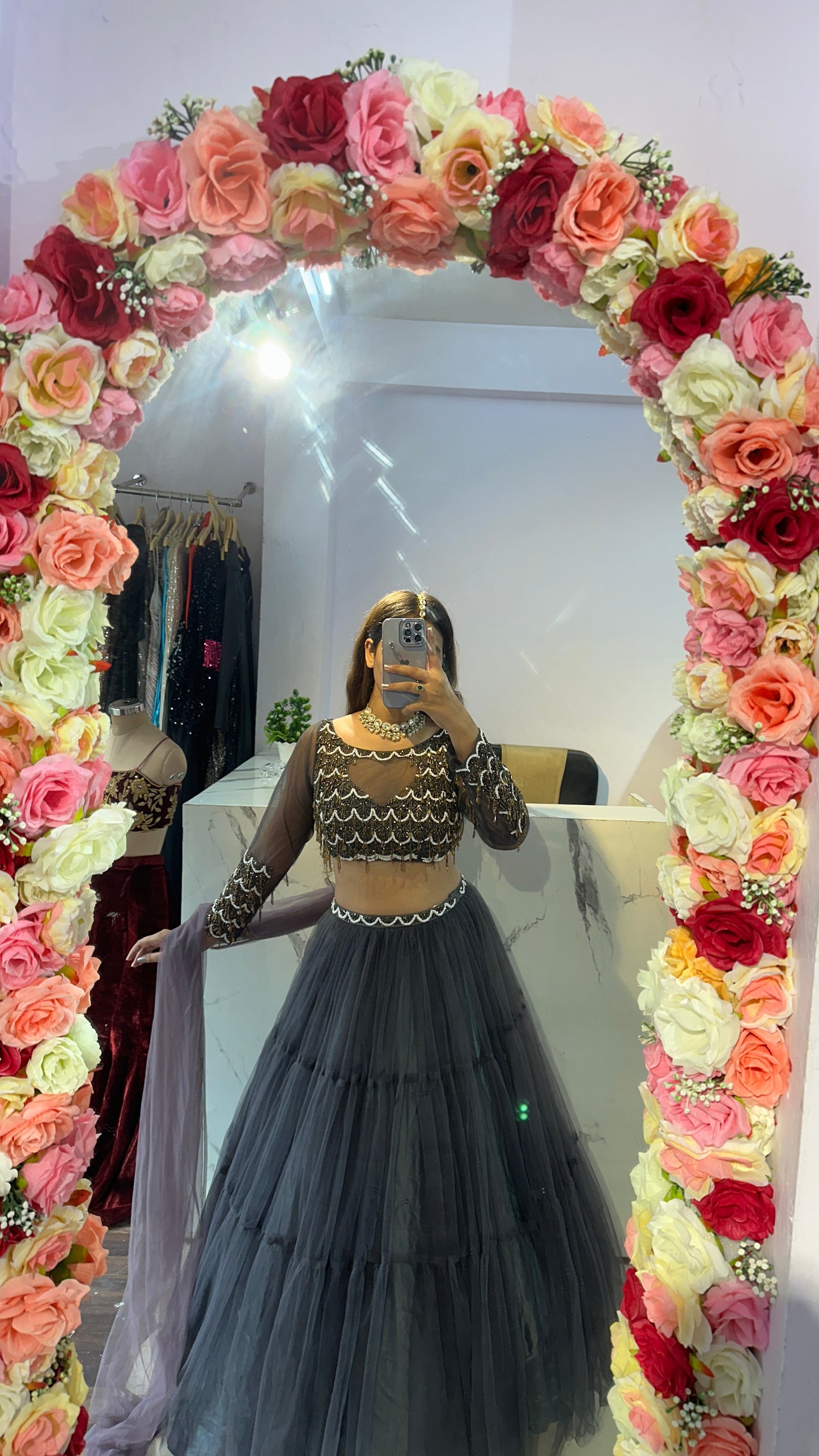 Beautiful embellishments lehenga 005