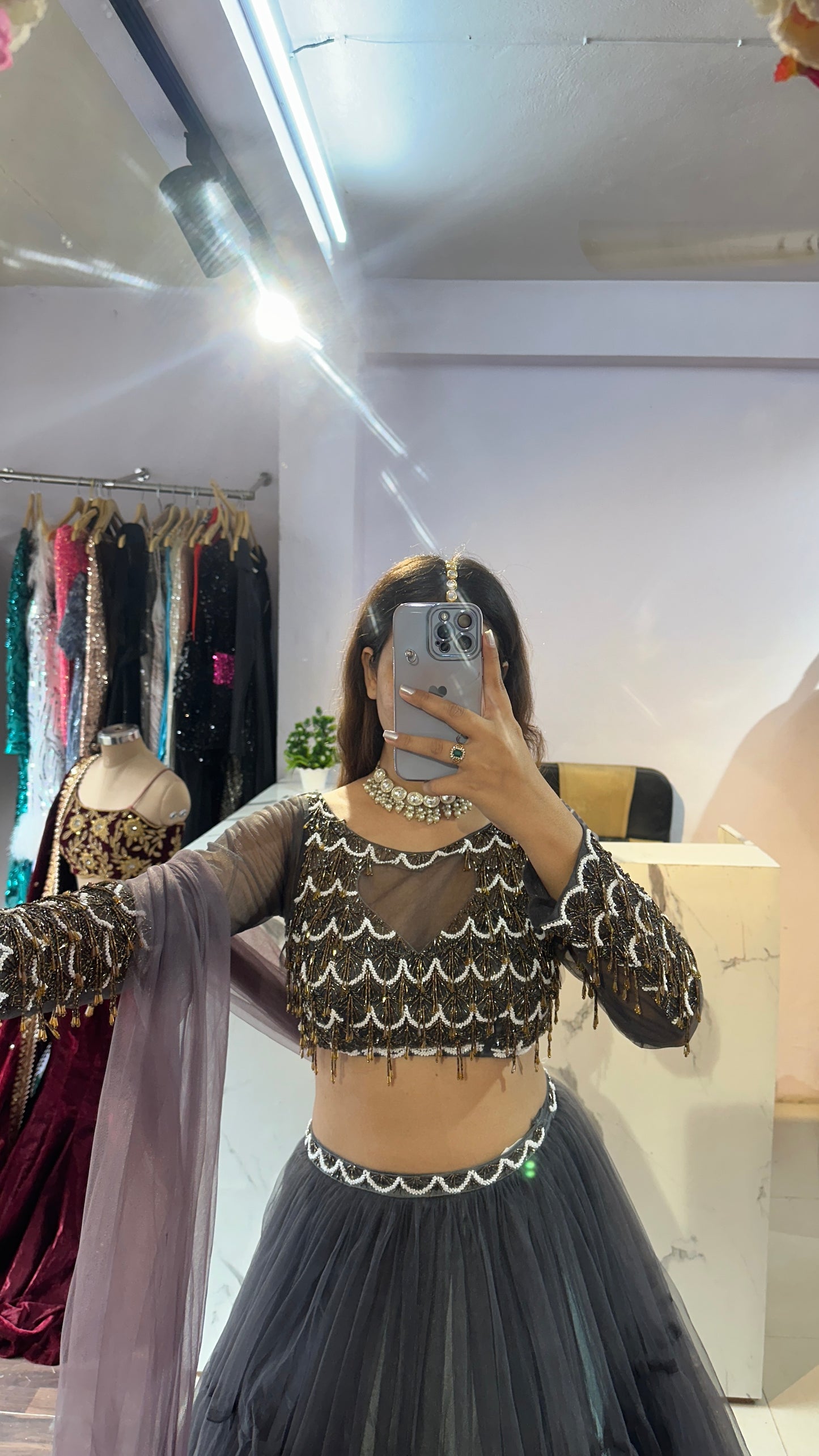 Beautiful embellishments lehenga 005
