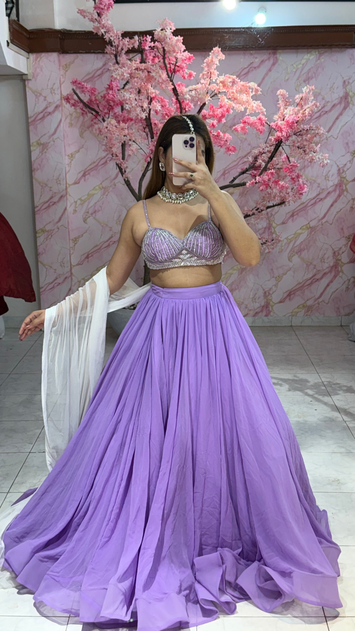 Beautiful flairy lehenga 440