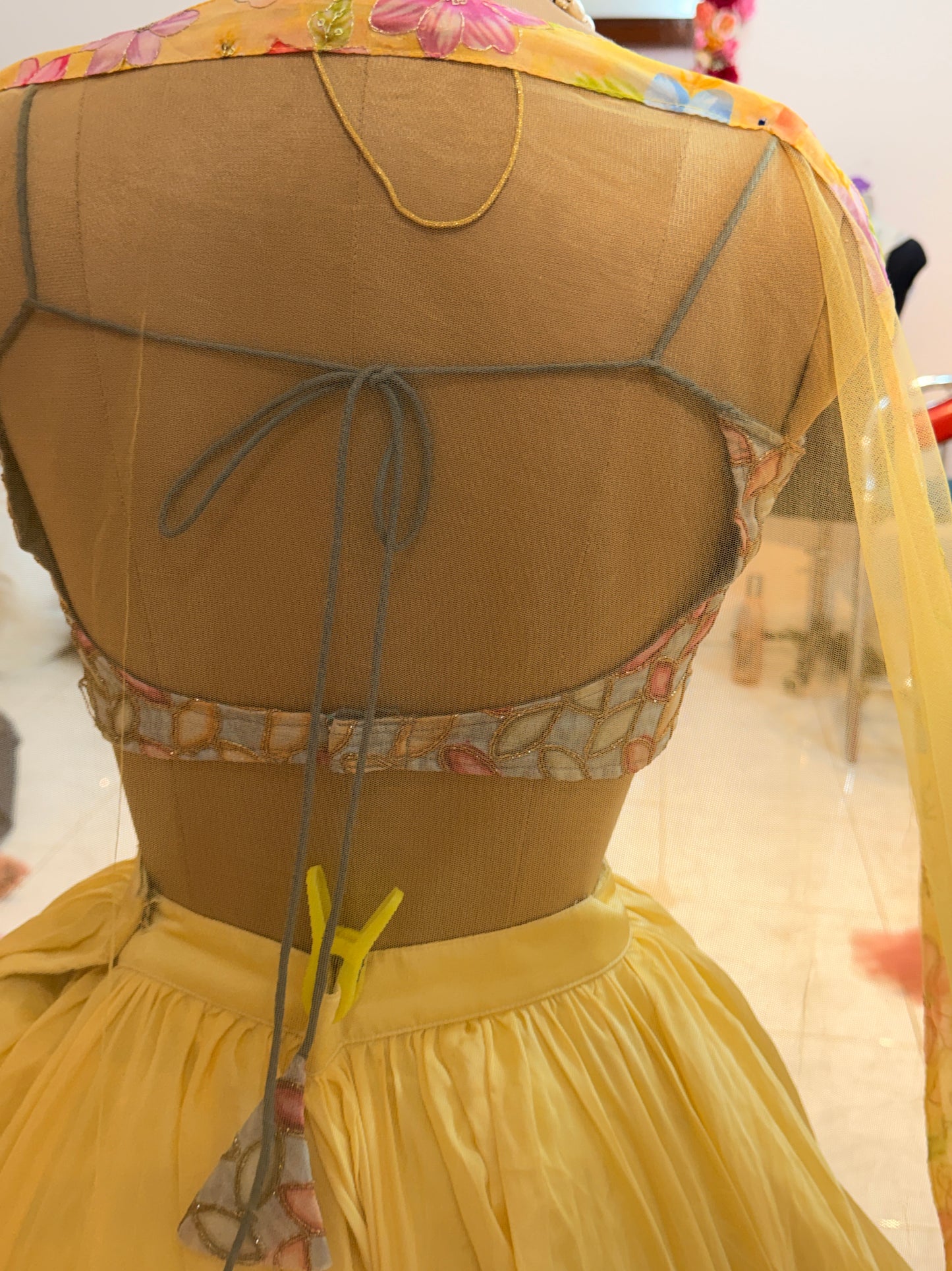 Embellished wedding lehenga 4152