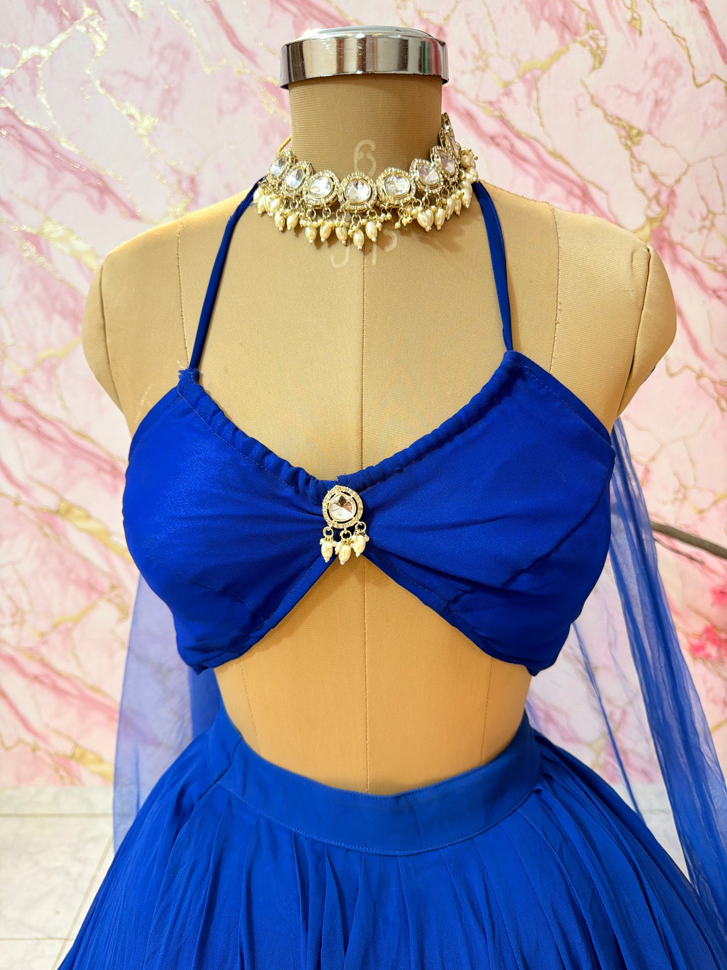Embellished wedding lehenga 4108