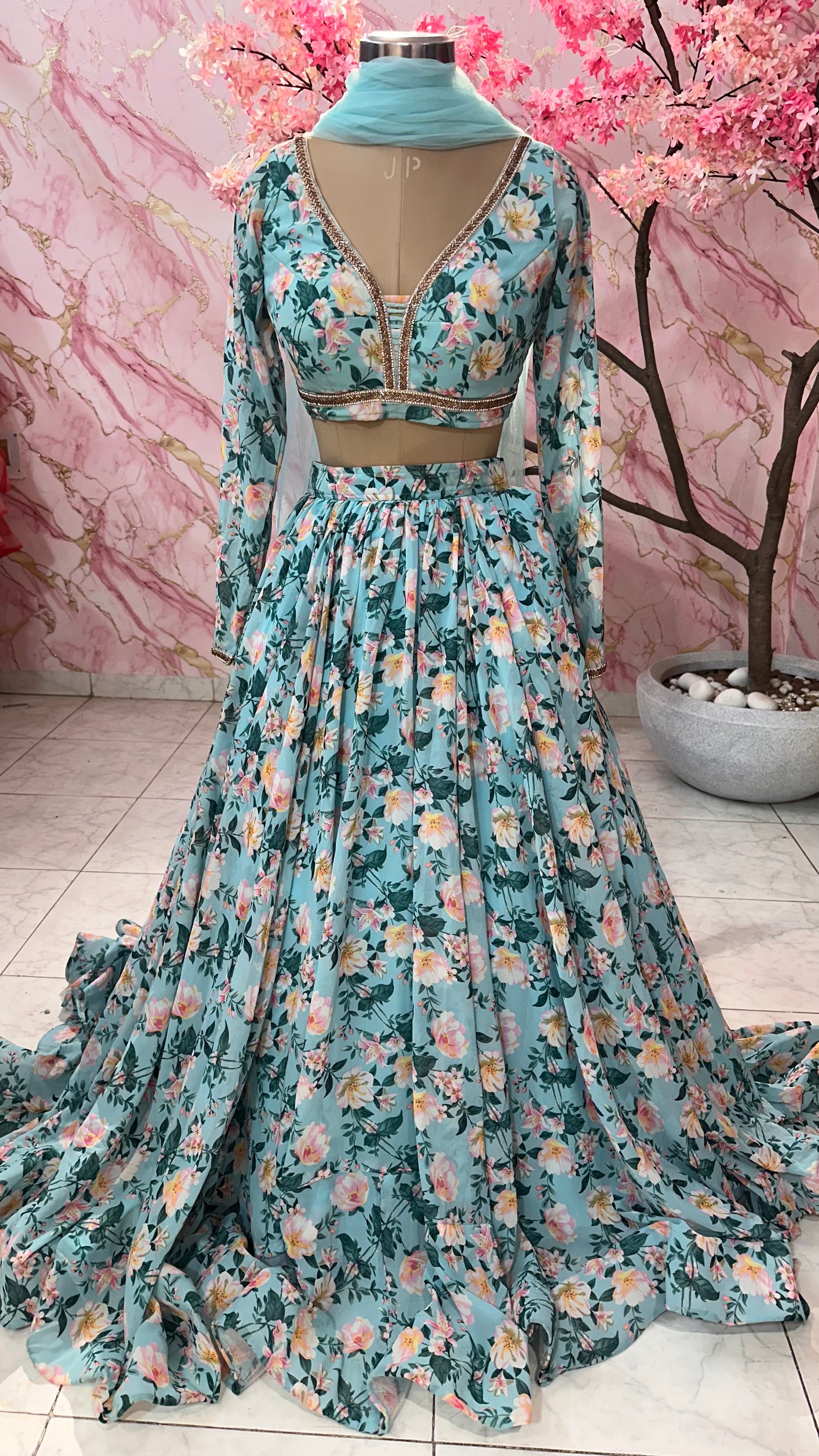 Beautiful flairy lehenga 487