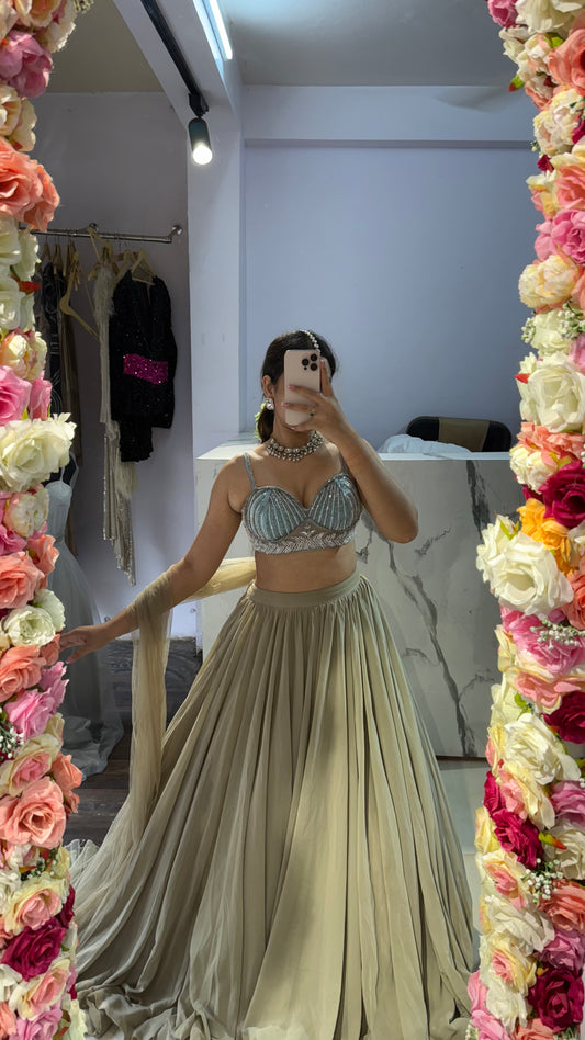 Beautiful flairy lehenga 302
