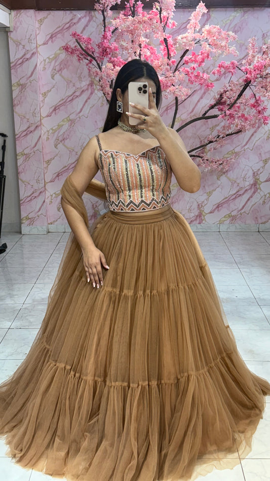 Beautiful flairy lehenga 374