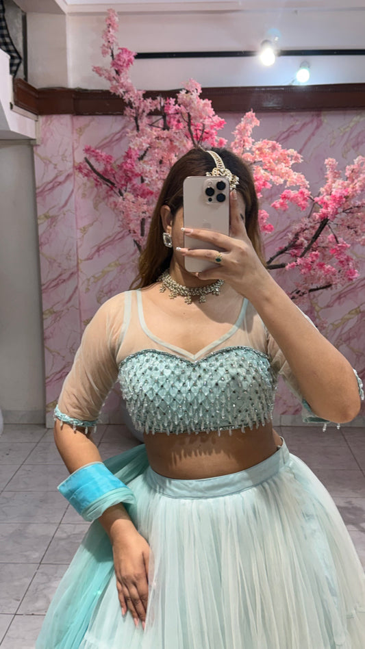 Beautiful flairy lehenga 437