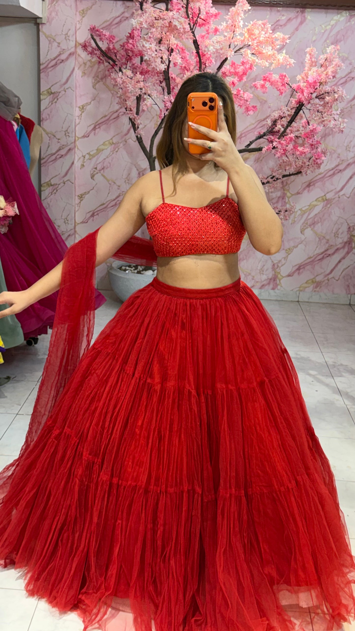 Beautiful flairy lehenga 472