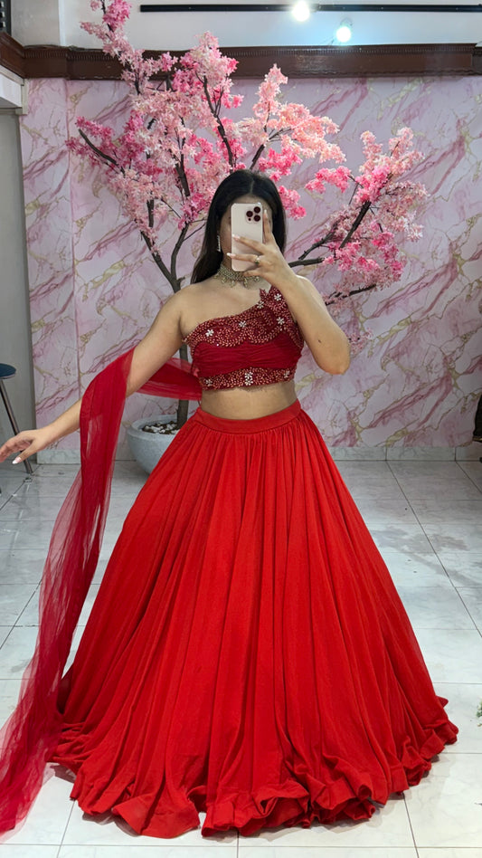 Beautiful flairy lehenga 380