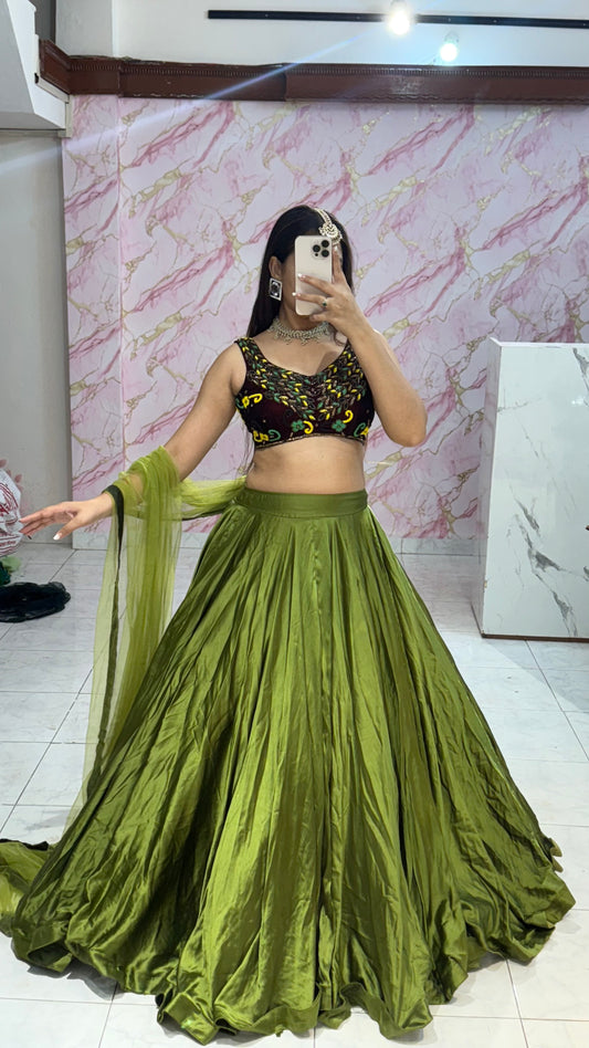 Beautiful flairy lehenga 306