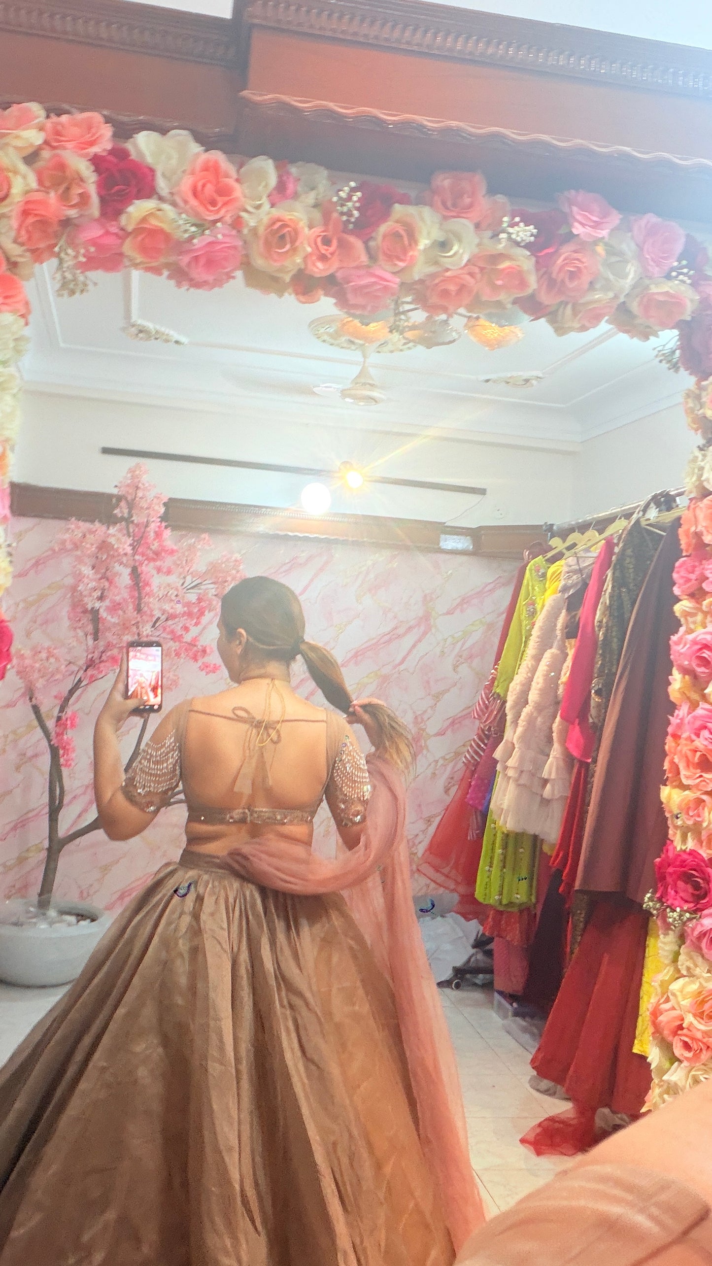 Embellished wedding lehenga 4061