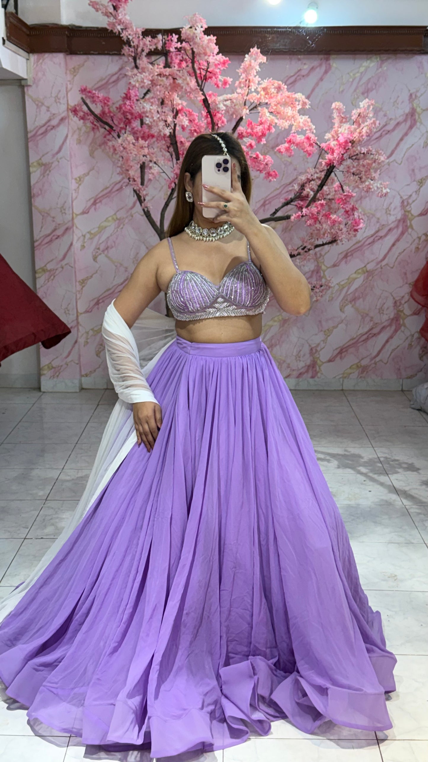 Beautiful flairy lehenga 440