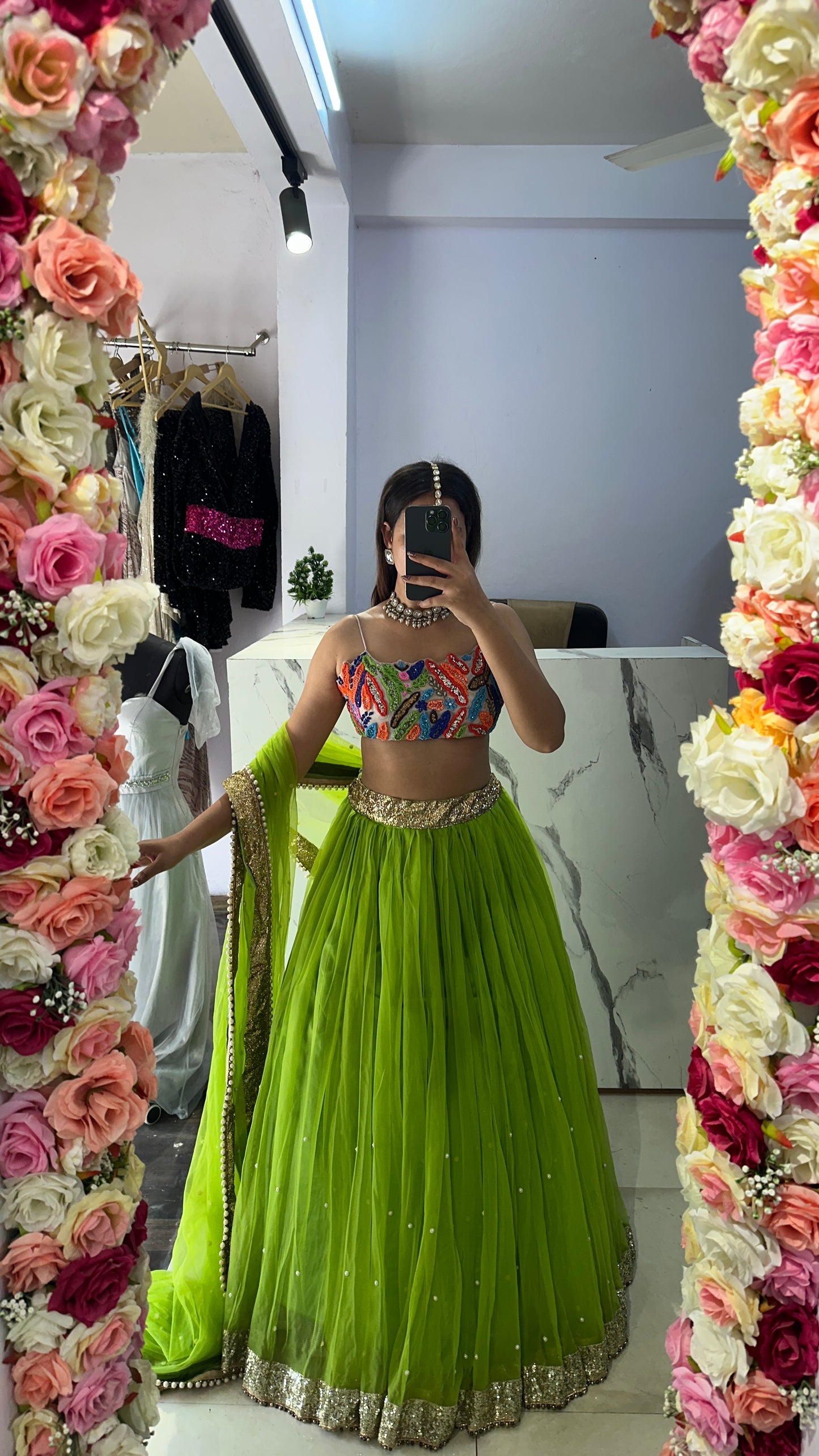 Beautiful flairy lehenga 230