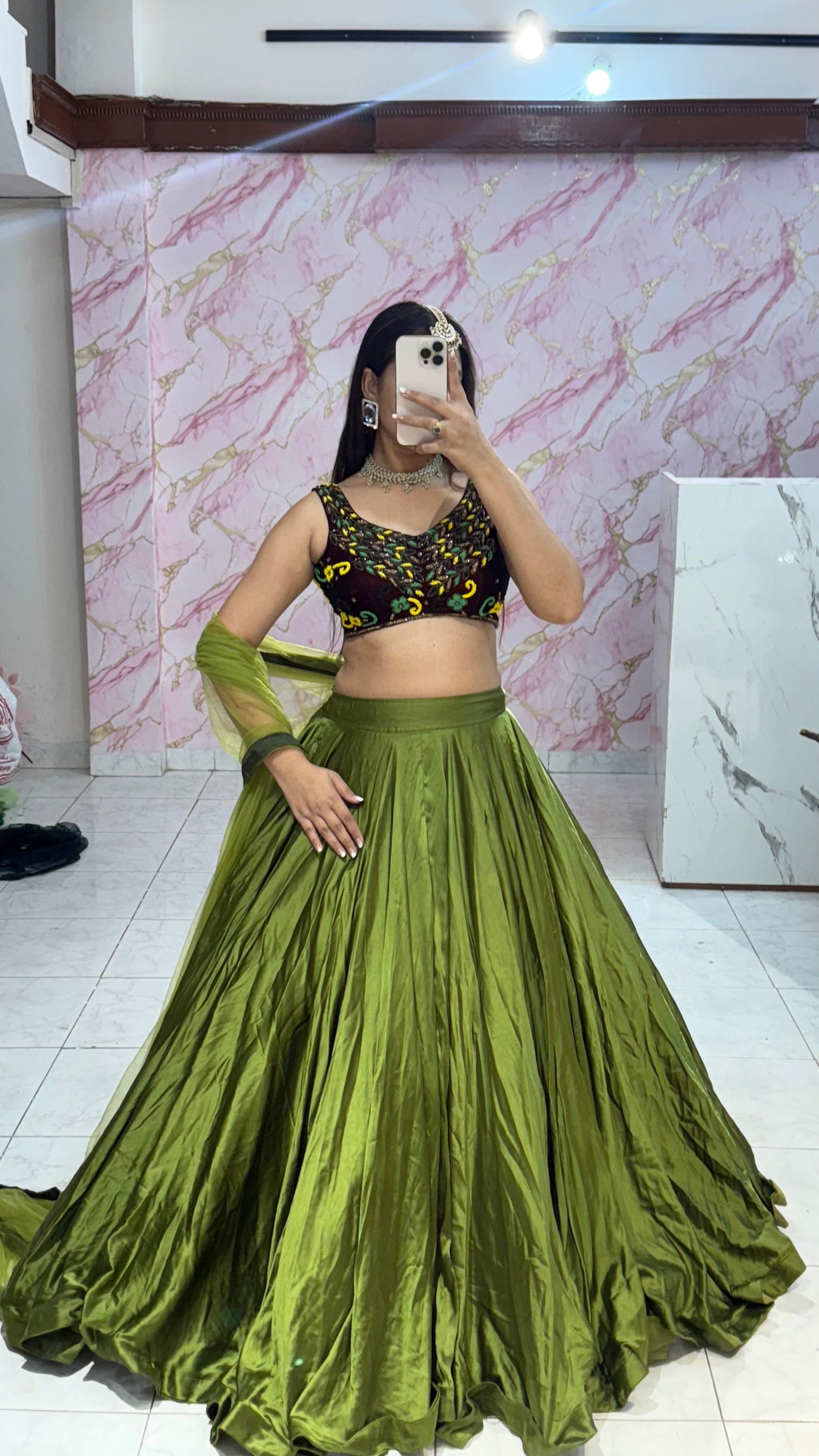 Beautiful flairy lehenga 306