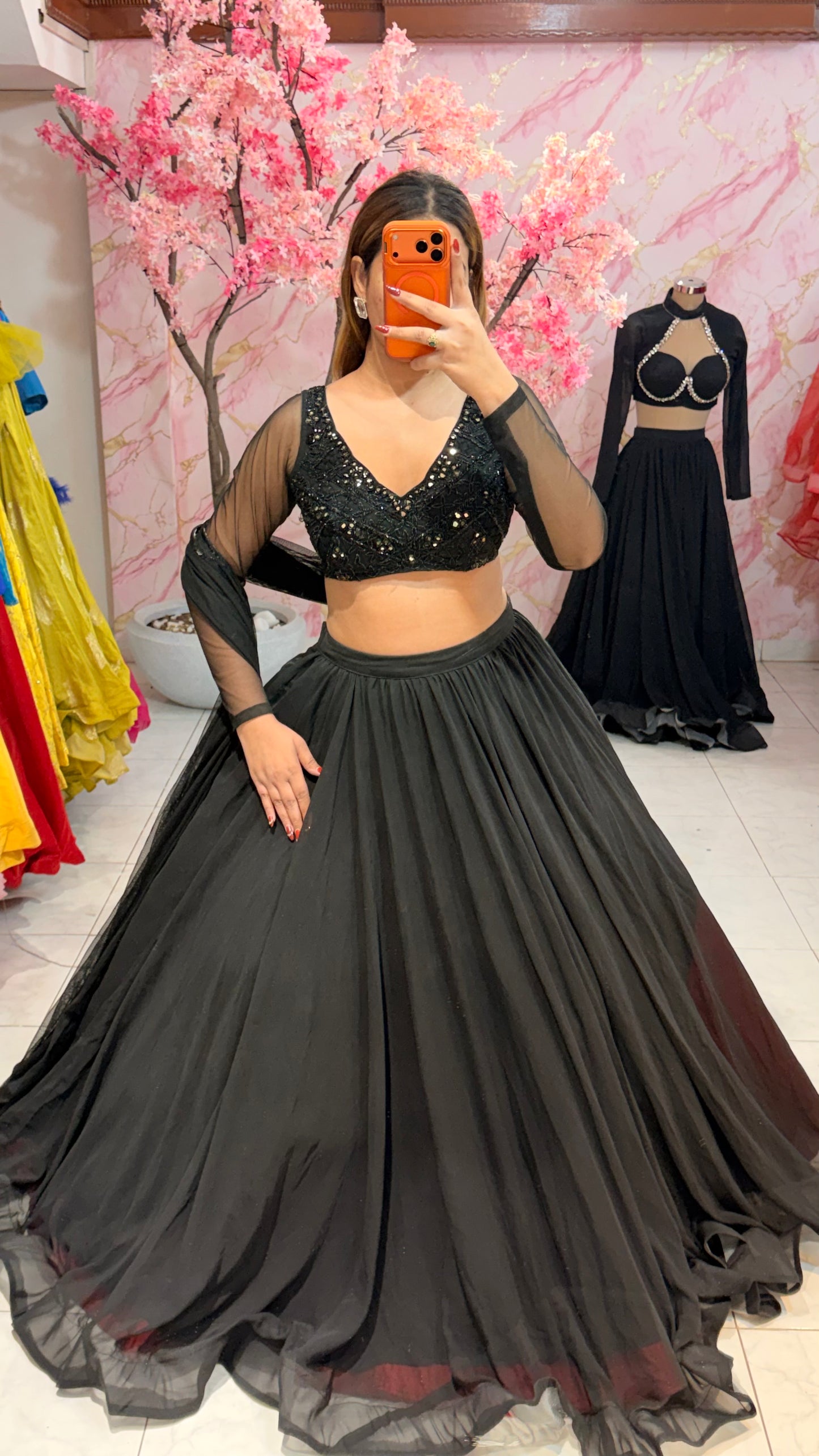 Beautiful flairy lehenga 504