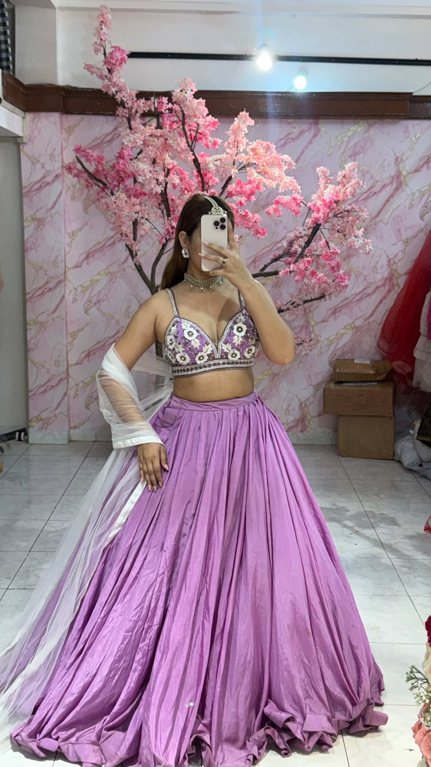 Beautiful flairy lehenga 408