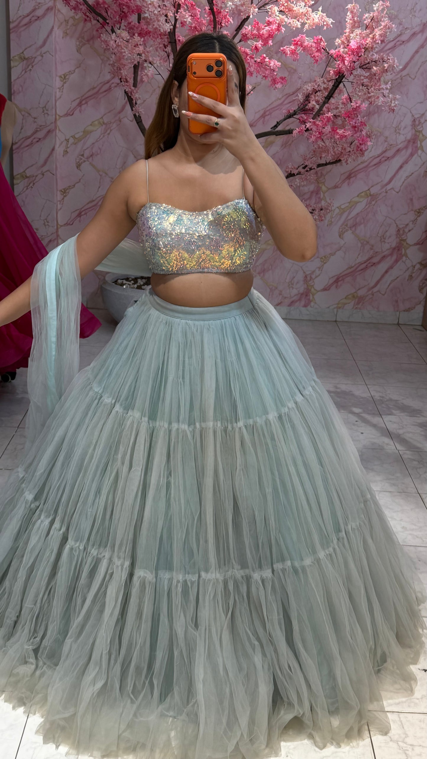 Beautiful flairy lehenga 467