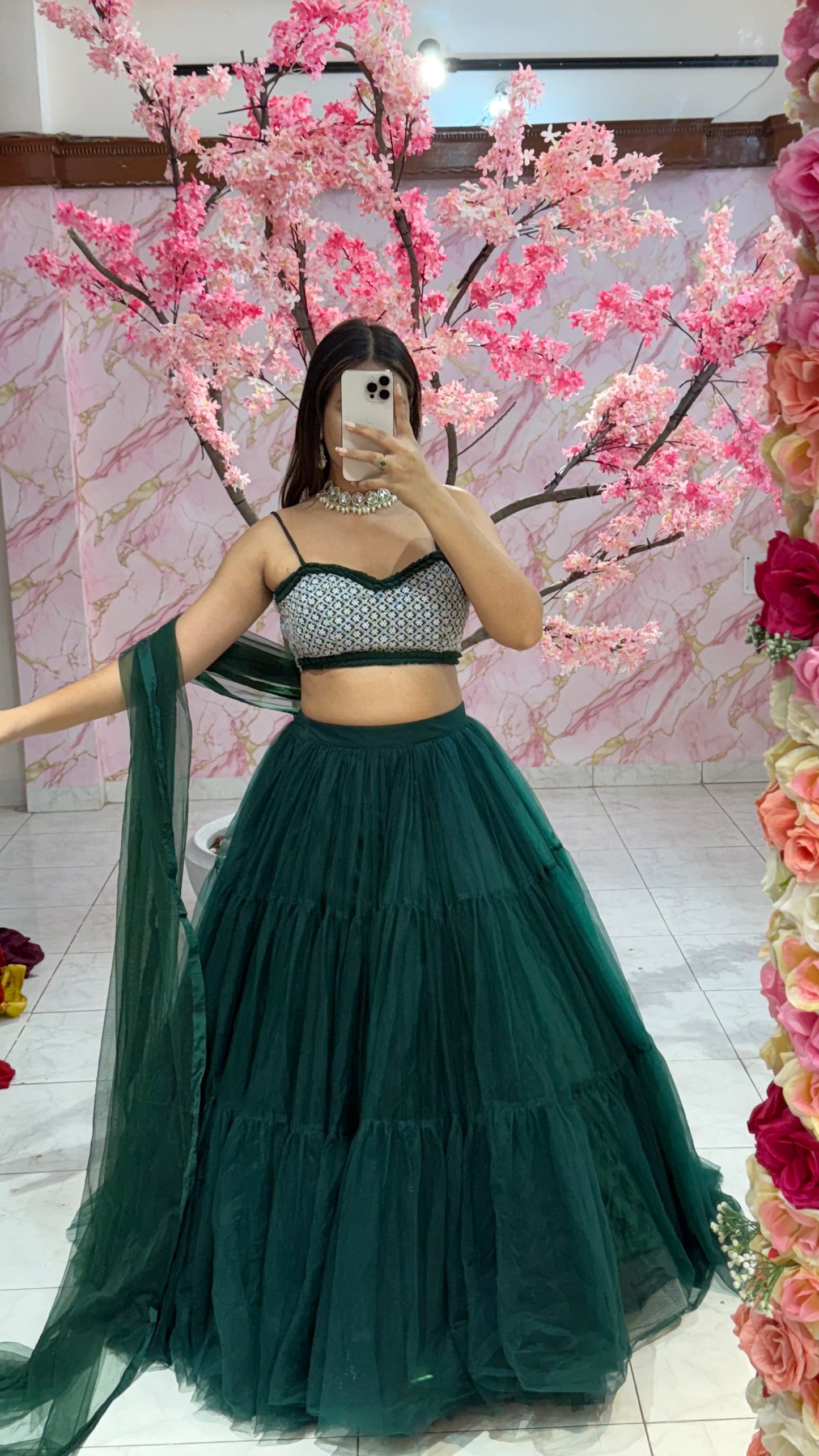Beautiful flairy lehenga 366