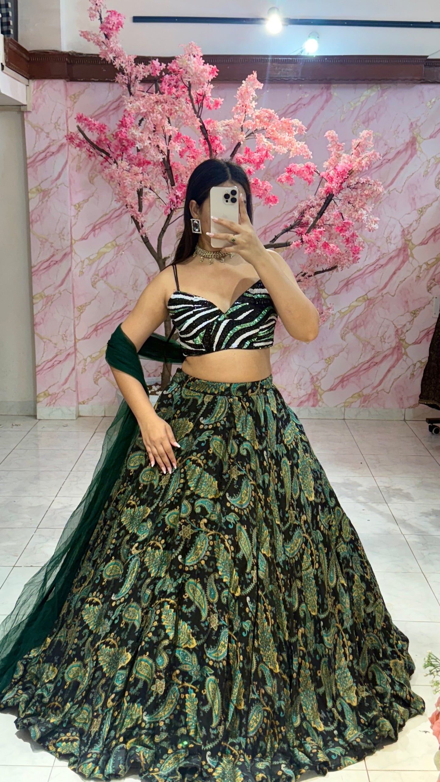Beautiful flairy lehenga 376