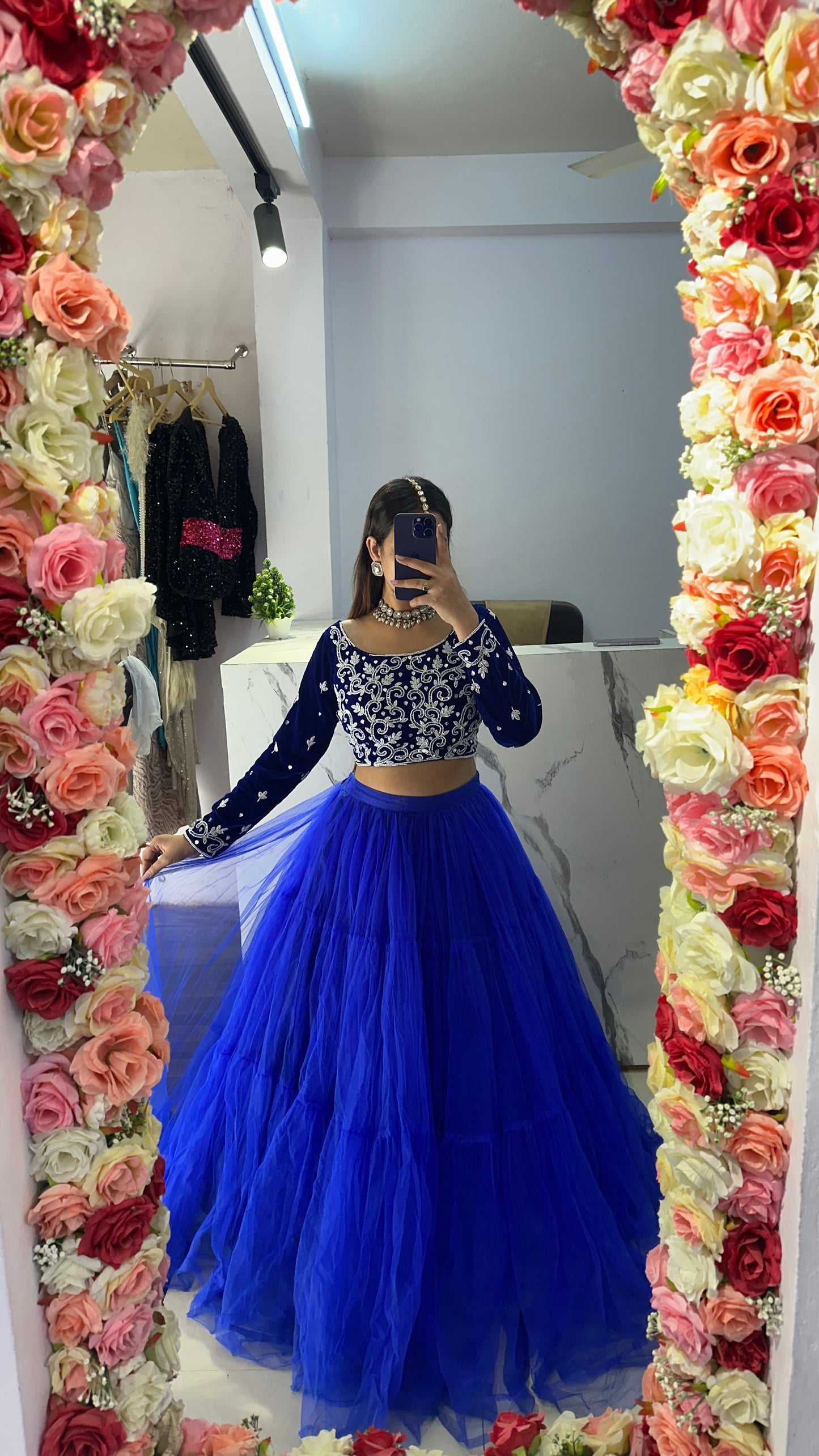 Beautiful flairy lehenga 208