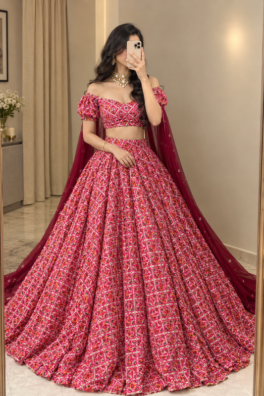 Wedding lehenga 4390