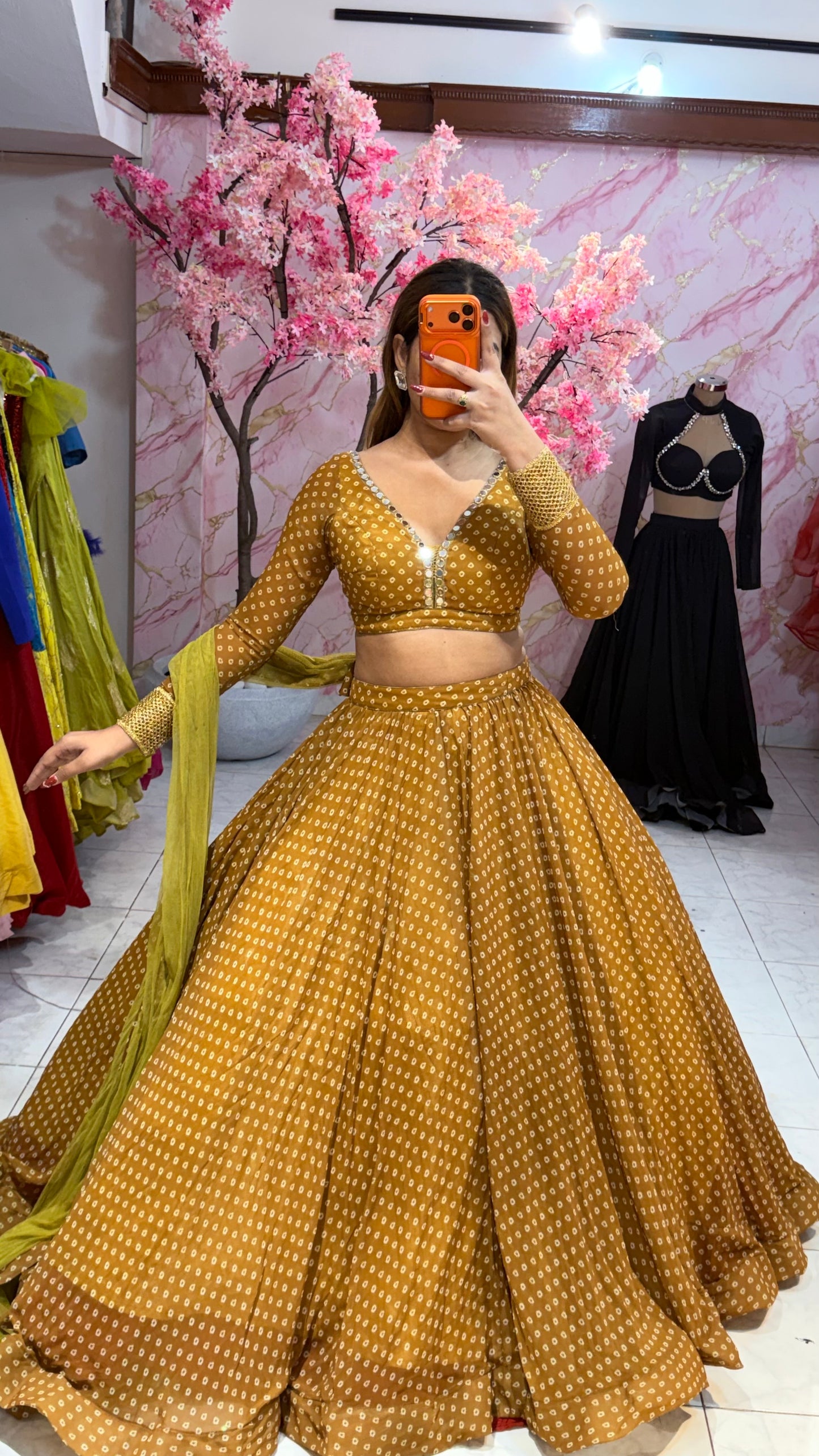 Beautiful flairy lehenga 505