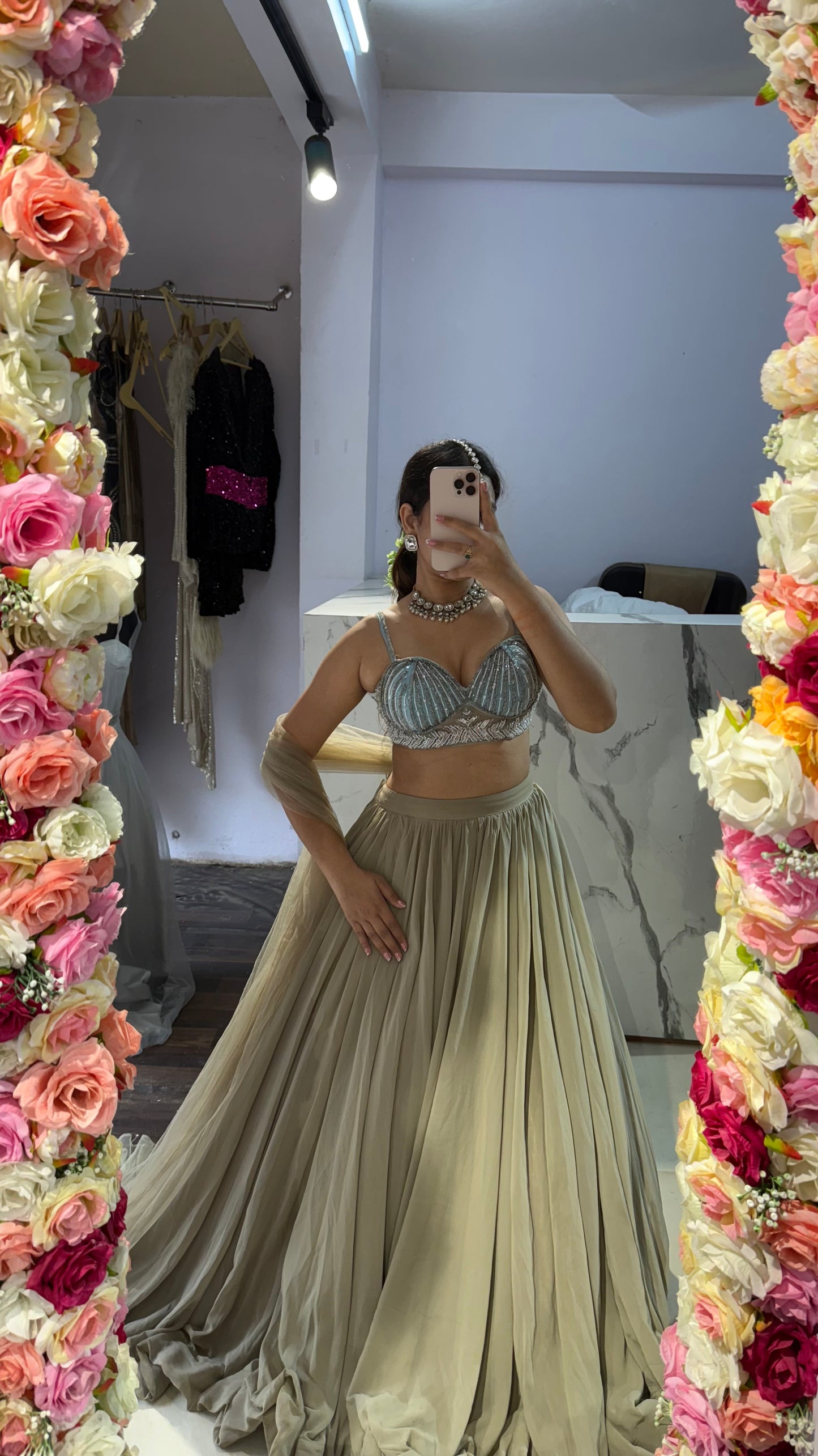 Beautiful flairy lehenga 302