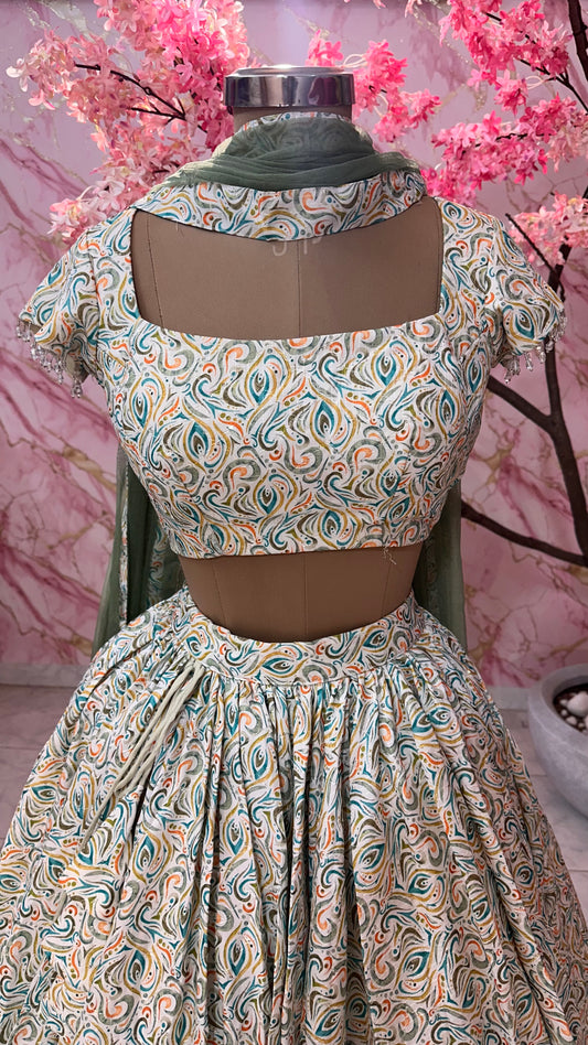 Beautiful flairy lehenga 531