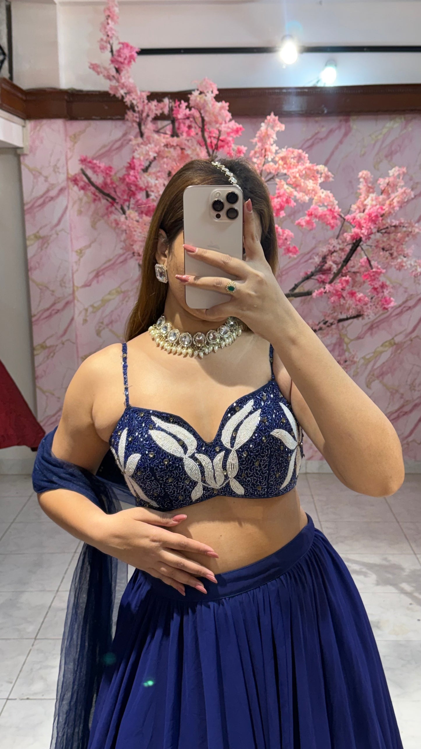 Beautiful flairy lehenga 444