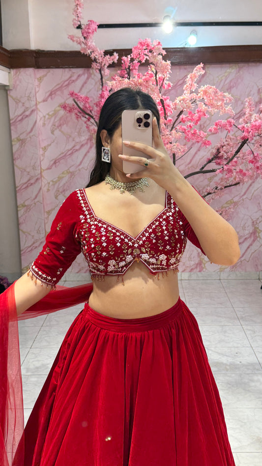 Beautiful flairy lehenga 348