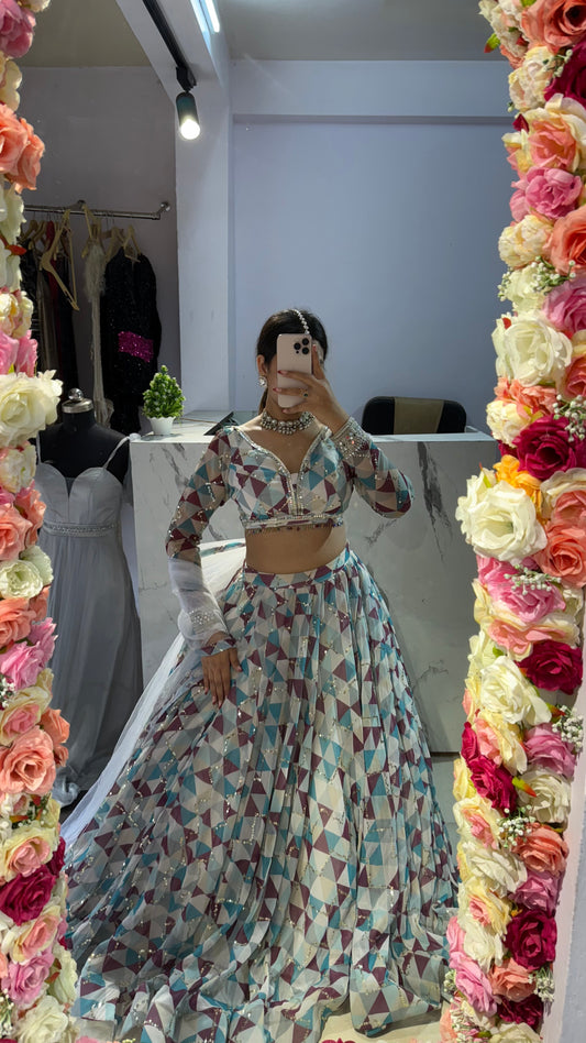 Beautiful flairy lehenga 264