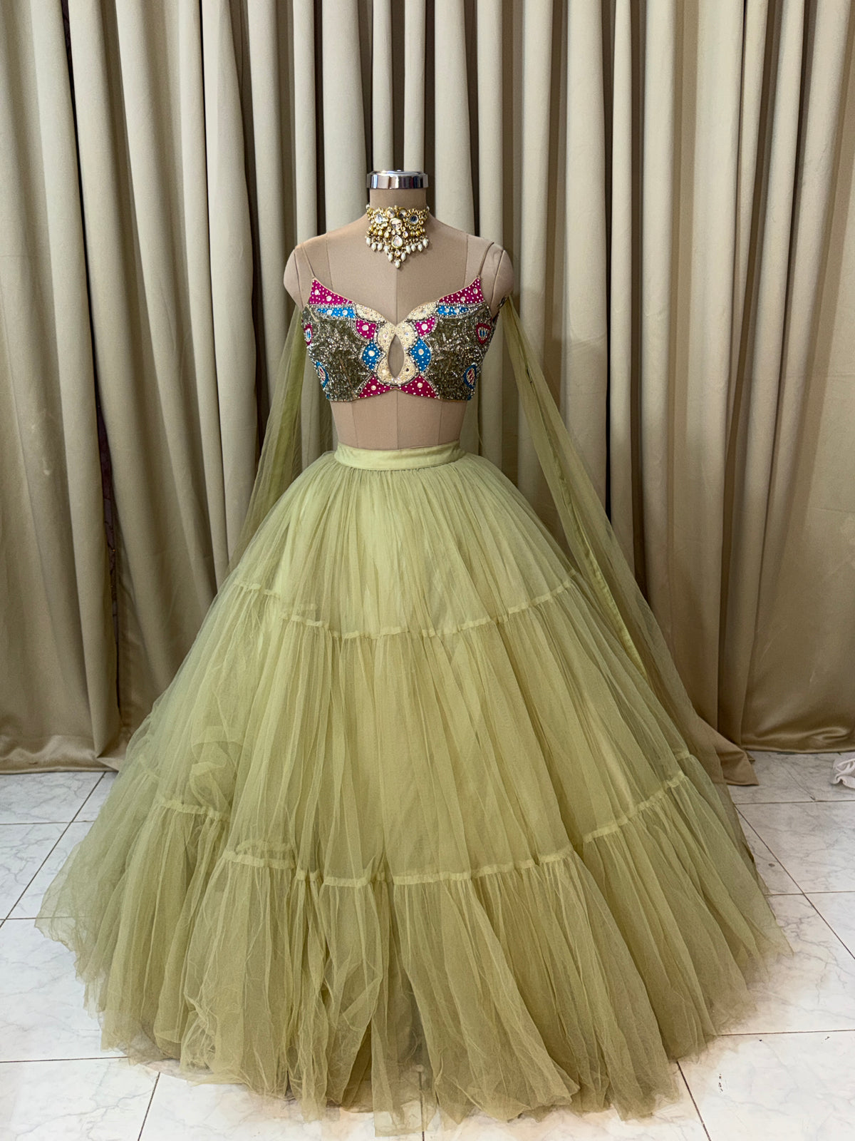 Wedding lehenga 4378