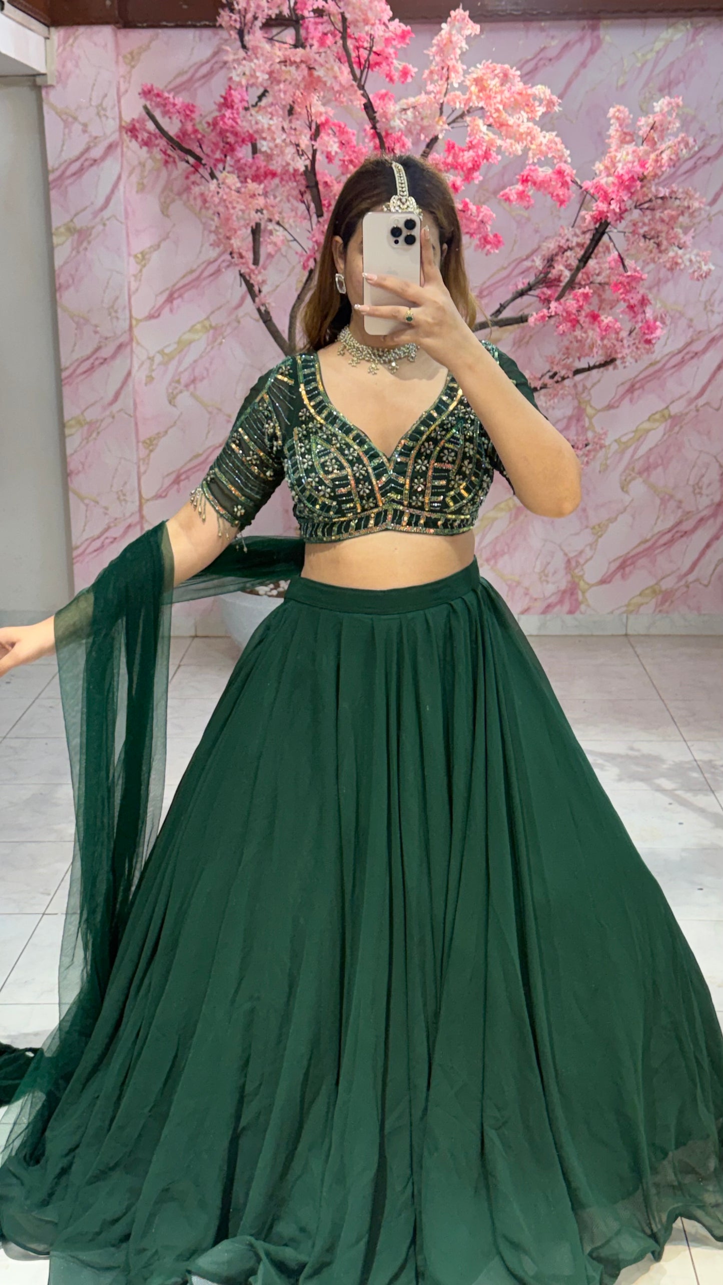 Beautiful flairy lehenga 436