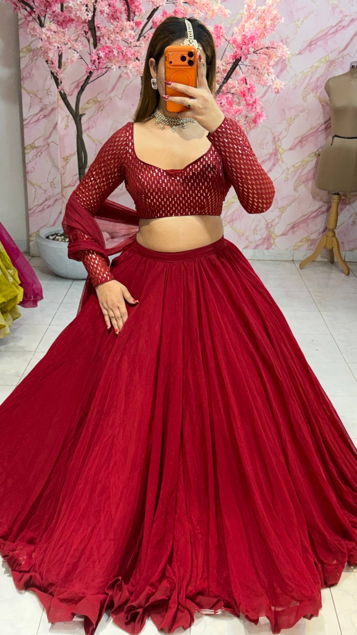 Beautiful flairy lehenga 510